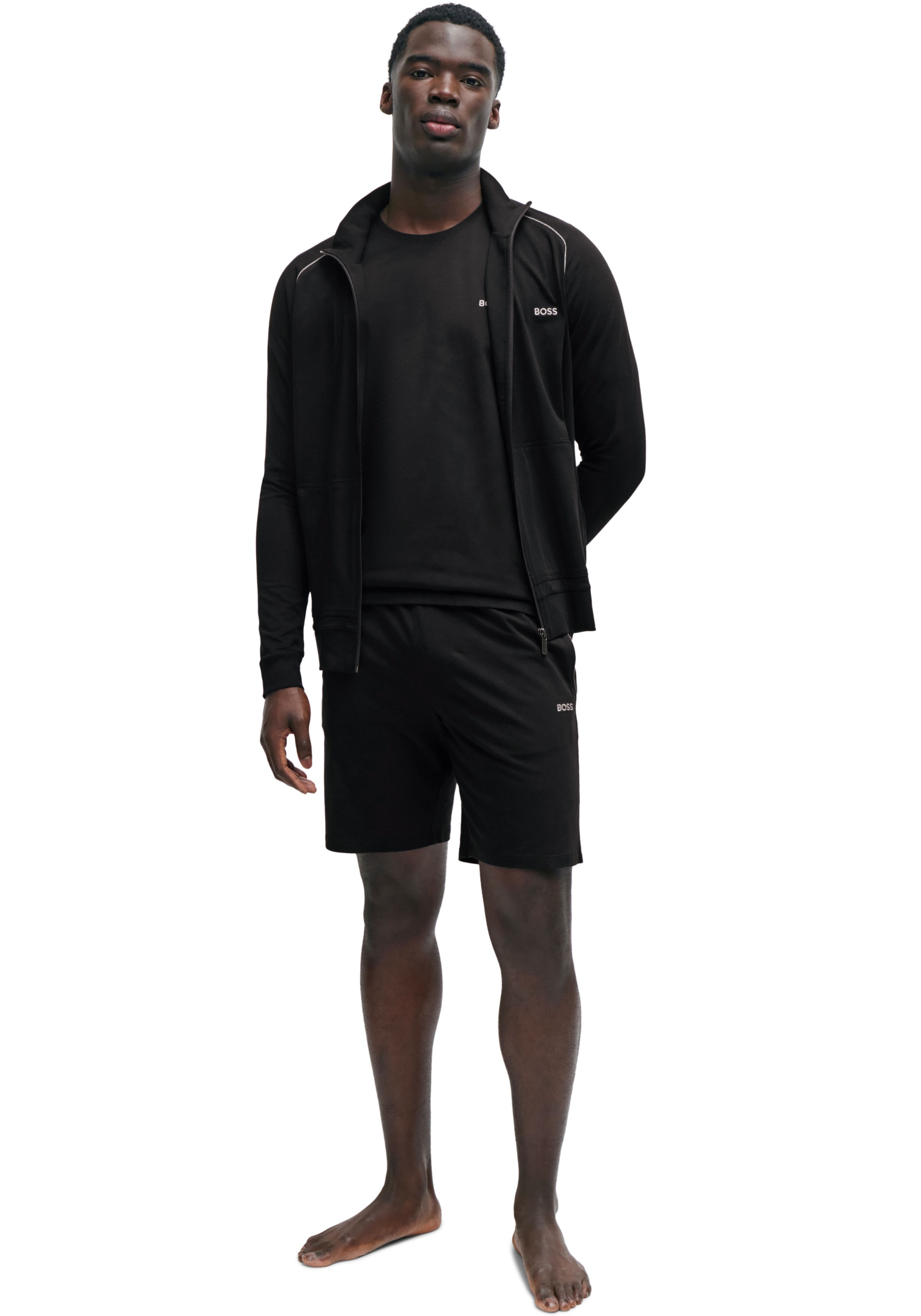 BOSS Sweatshorts »Mix&Match Short CW«, mit BOSS Logo