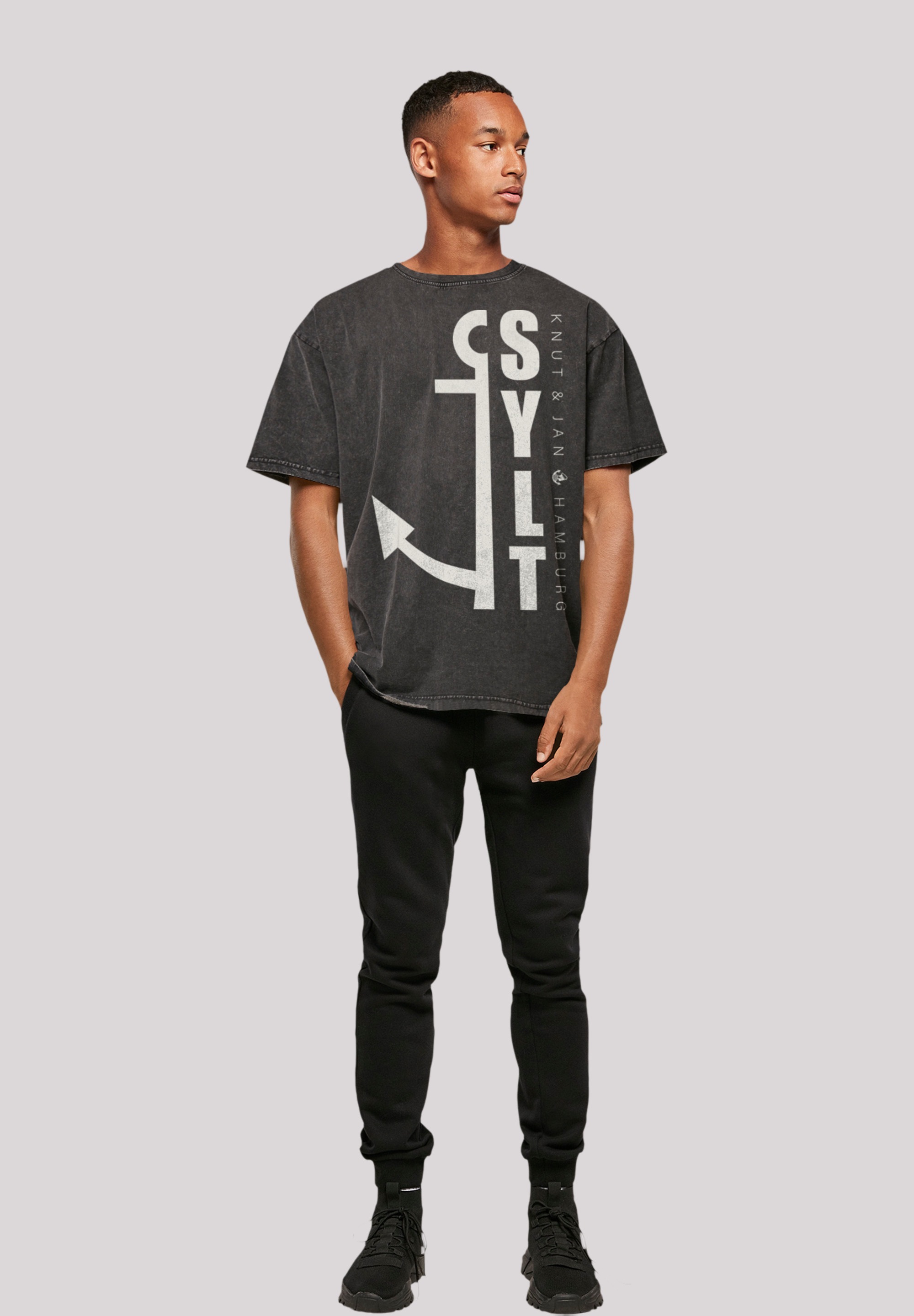 F4NT4STIC T-Shirt »Sylt Anker Knut & Jan Hamburg«, Print