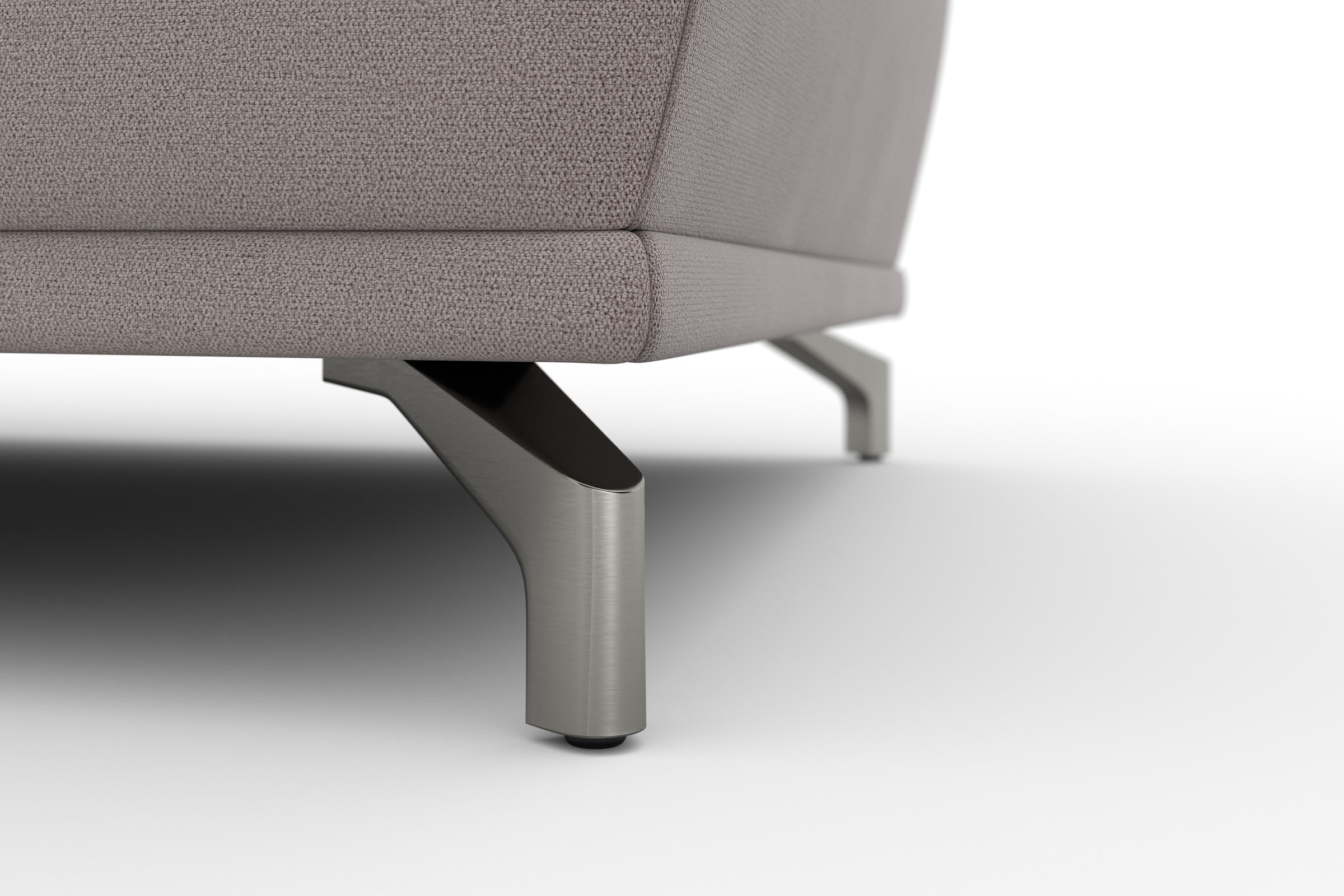sit&more Ecksofa »Cabrio L-Form, mit Sitztiefenverstellung, Arm- und Kopfteilverstellung«, 2 Nierenkissen, Federkern, optional Bettfunktion und Stauraum