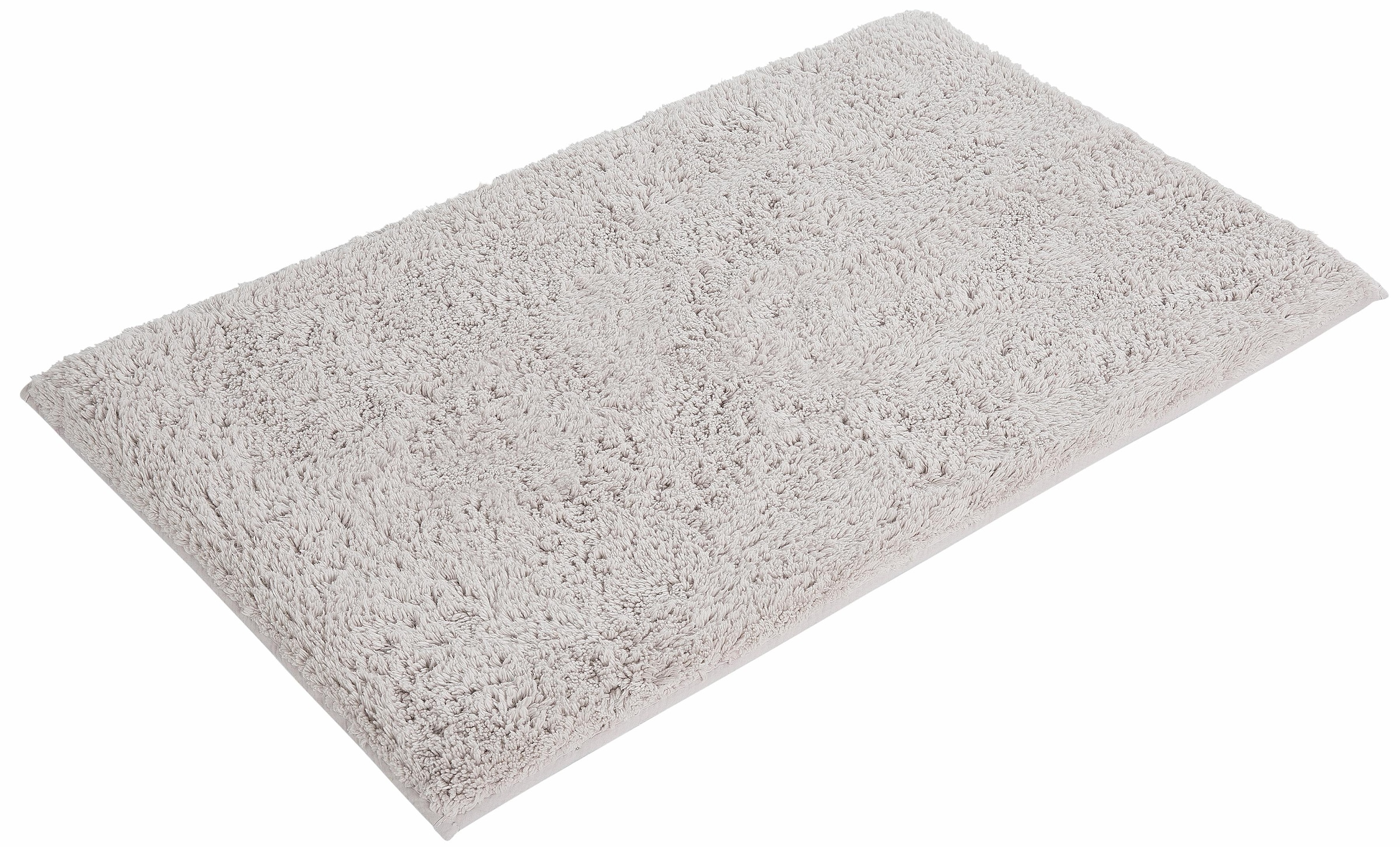 my home Badematte »Maren, Badvorleger, Badezimmer Teppich«, rutschhemmend beschichtet, fußbodenheizungsgeeignet, Bio-Baumwolle, Badteppich, Badematten auch als 3 teiliges Set
