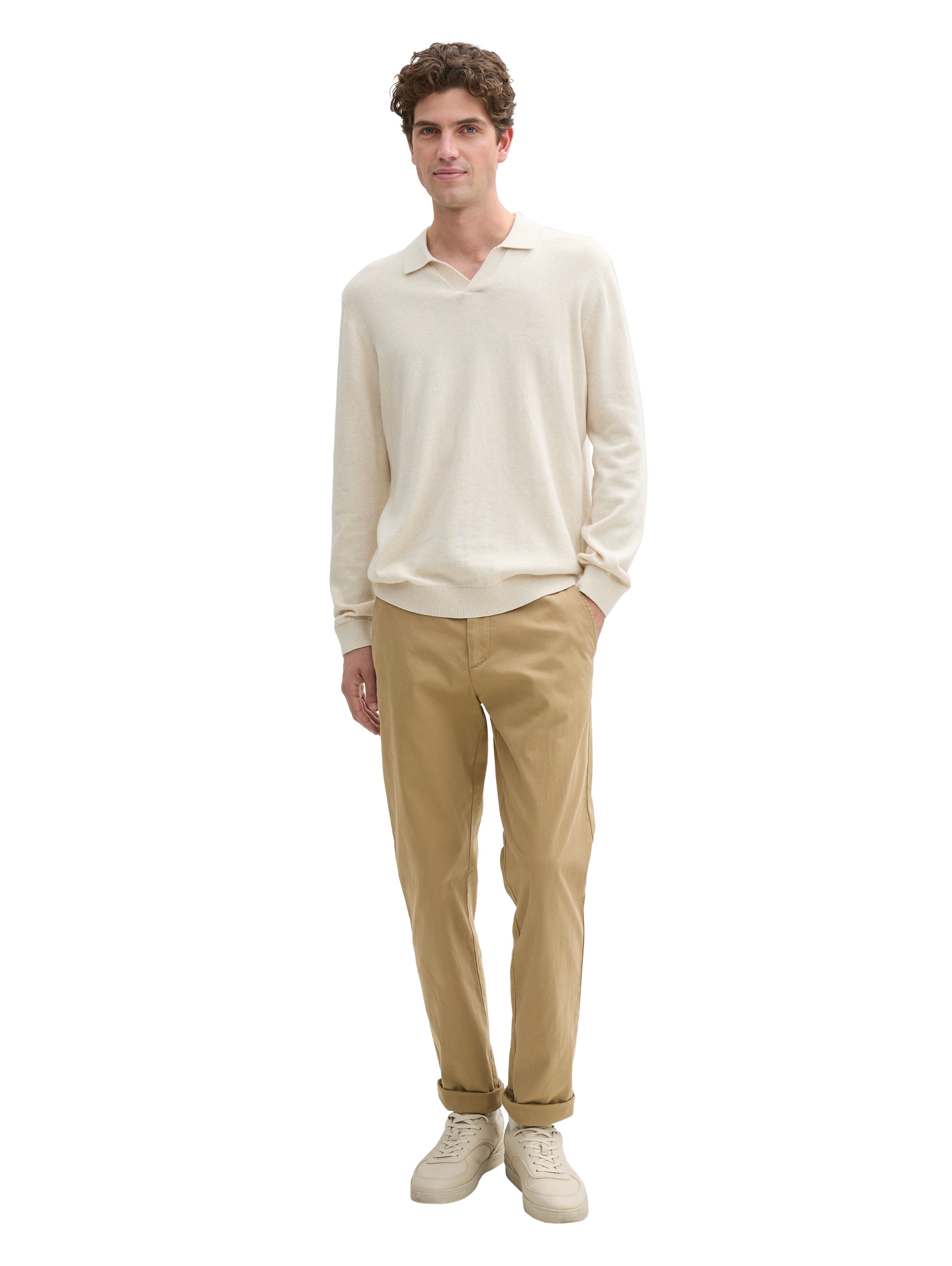 TOM TAILOR Chinohose, mit Taschenunif