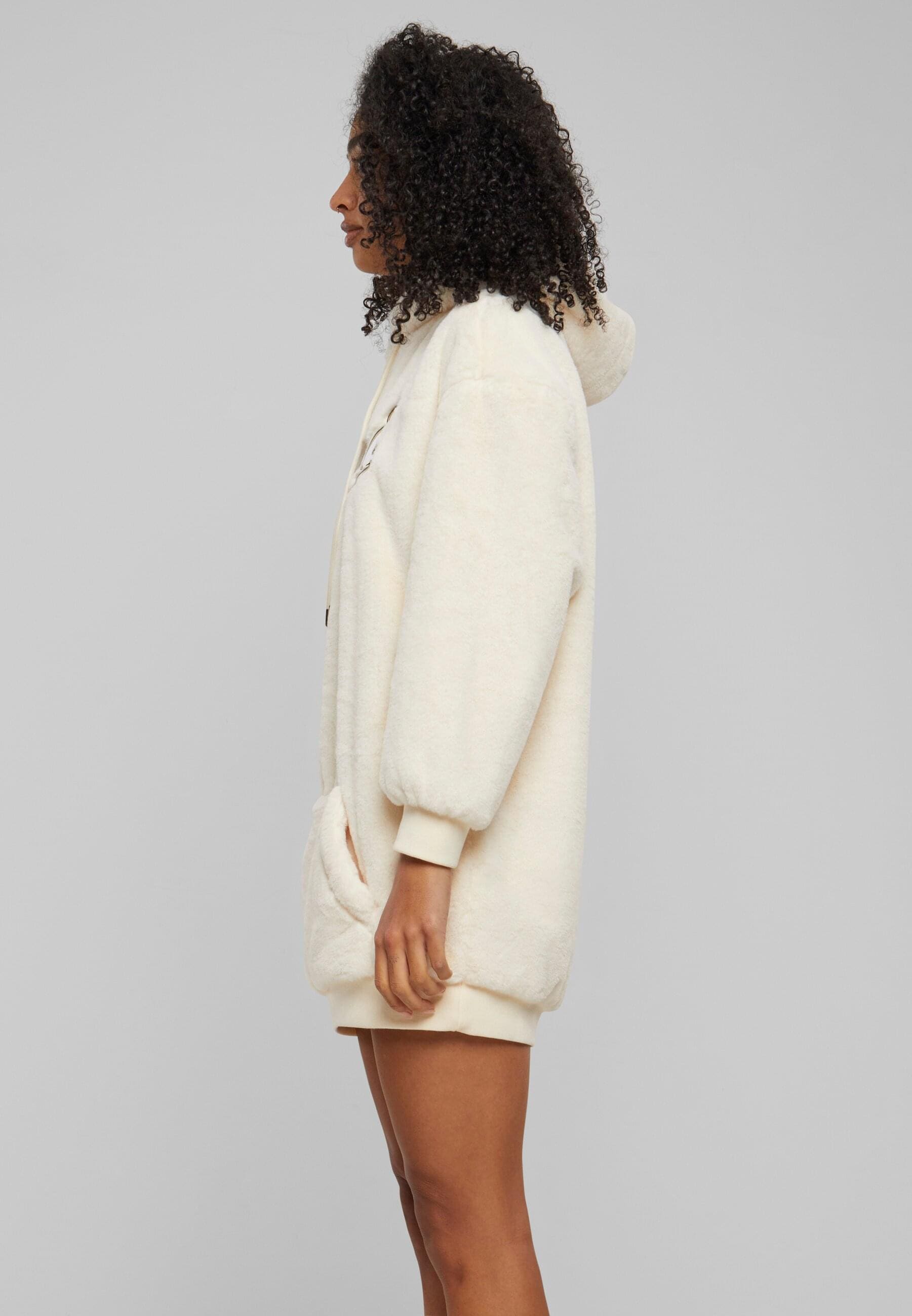 Karl Kani Shirtkleid »Karl Kani Damen KW234-039-1 KK Varsity Vegan Fur Hoodie Dress«, (1 tlg.)