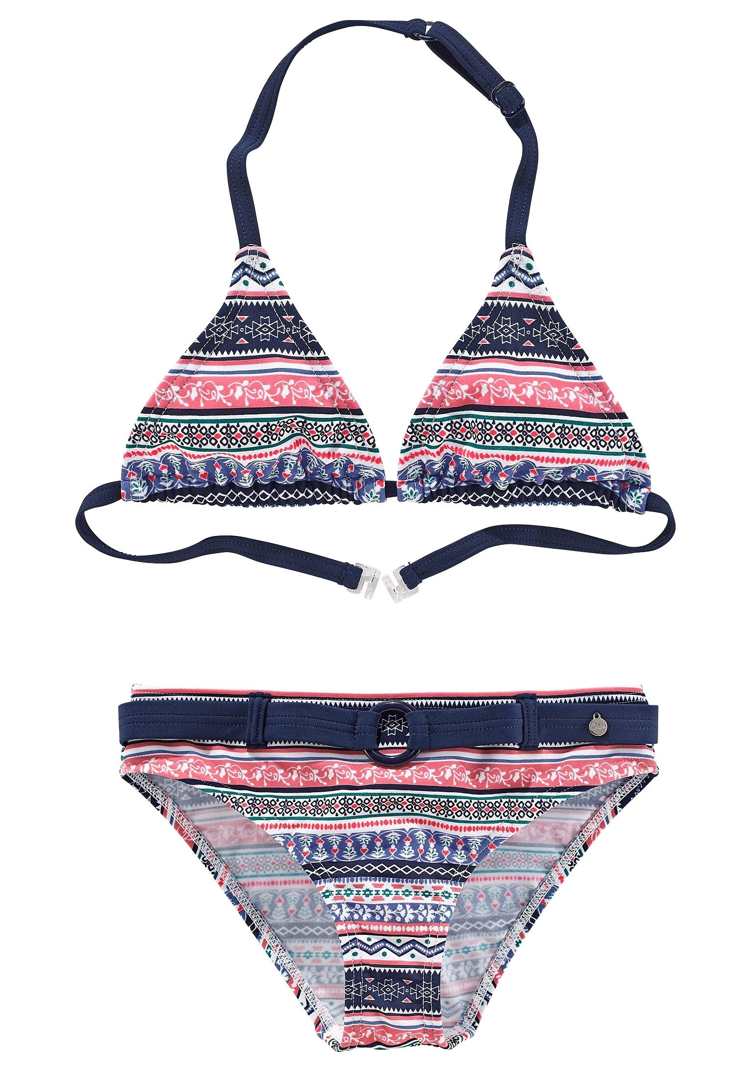 s.Oliver Triangel-Bikini BAUR ▷ Kids«, | »Barcelona für im frechen Streifen-Look