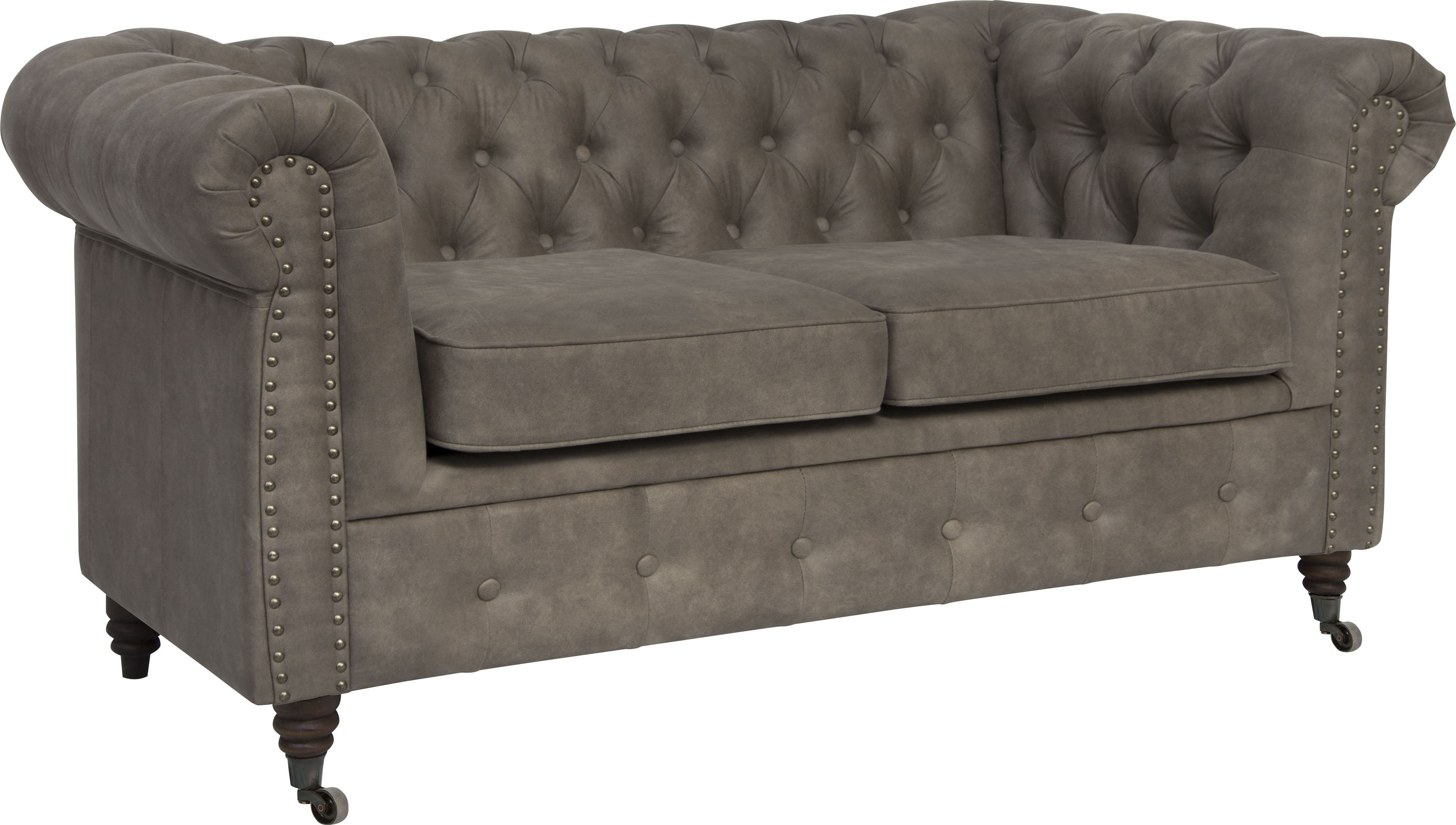 Thumbnail - Home affaire Chesterfield-Sofa "Aarburg", aufwändige Knopfheftung und Ziernägel im Chesterfield-Design