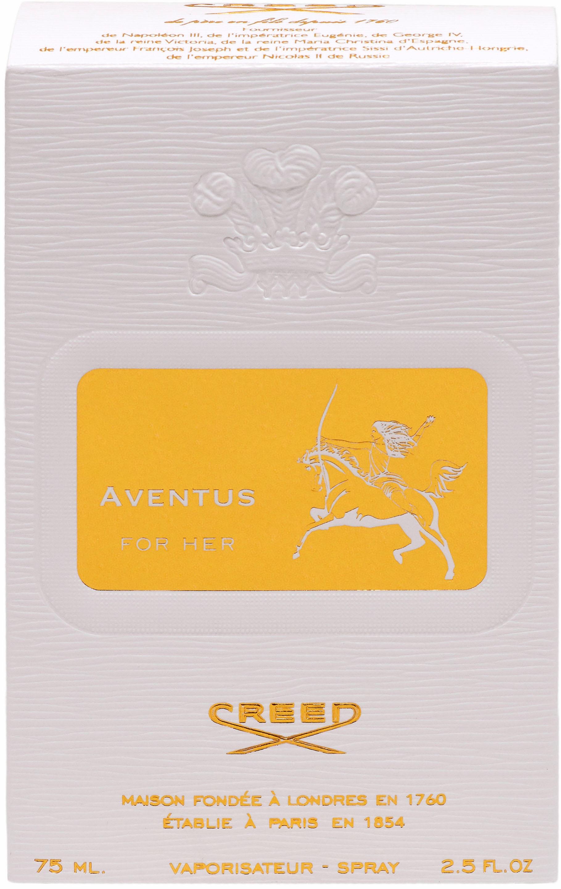 Creed Eau de Parfum »Aventus for Her«, mit weicher Basisnote
