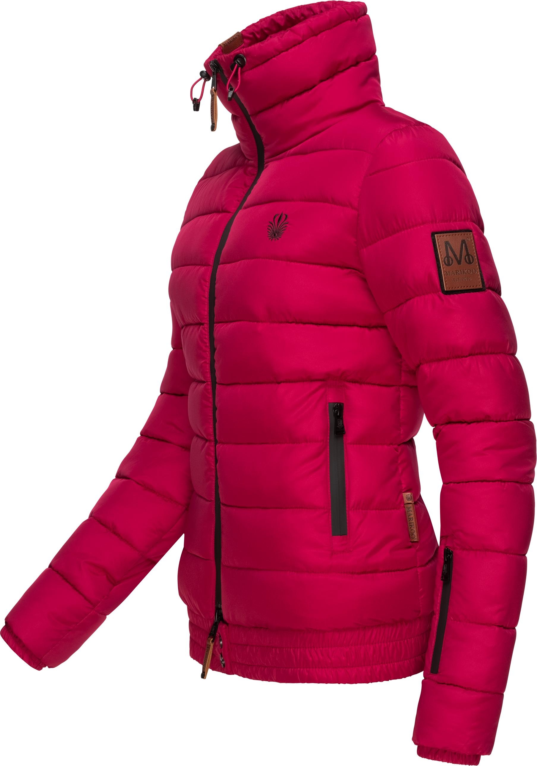 Marikoo Steppjacke "Poison", ohne Kapuze, stylische Damen Winterjacke mit h günstig online kaufen