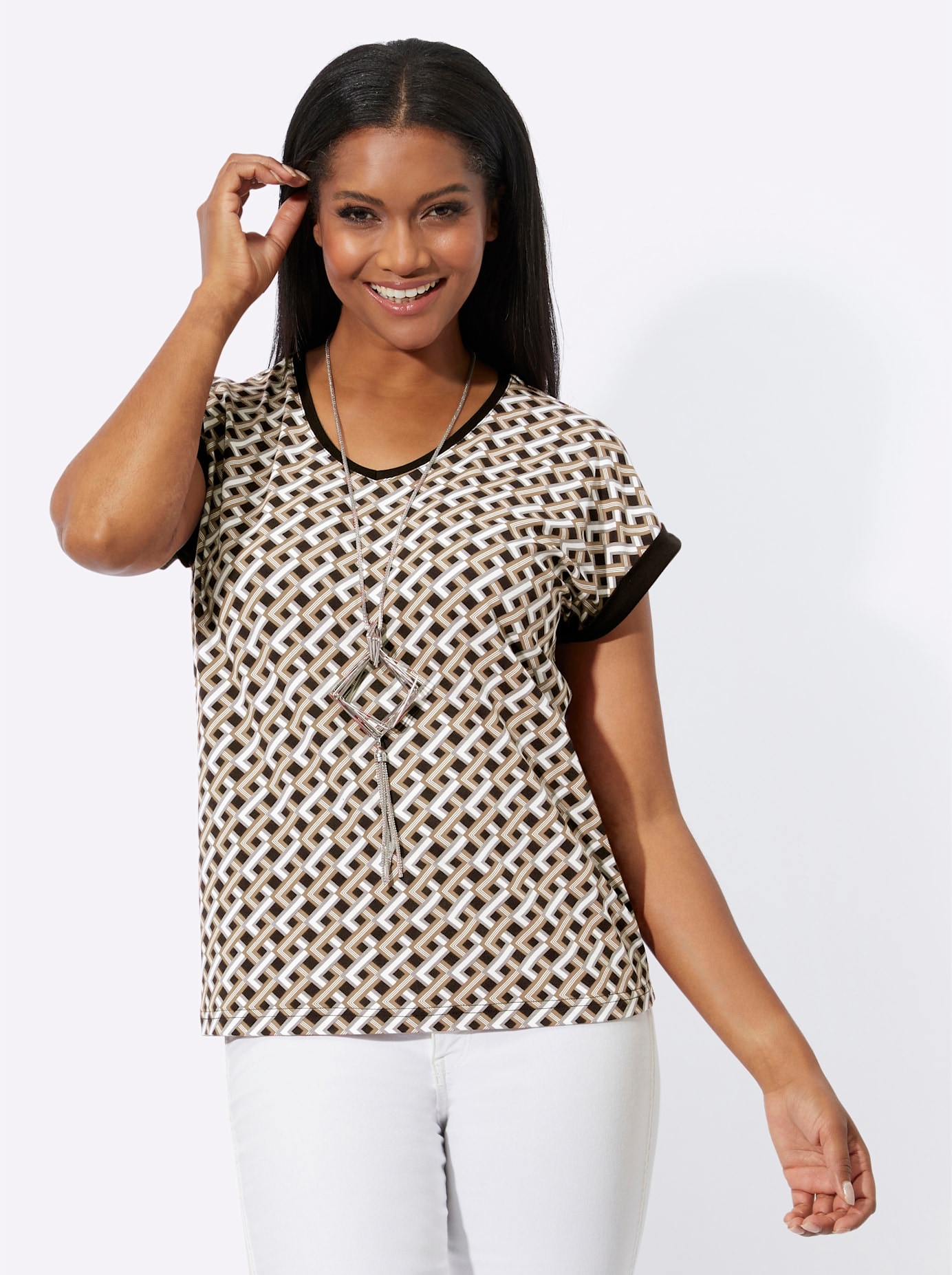 Inspirationen V-Shirt "V-Shirt" 1 Stk. günstig online kaufen