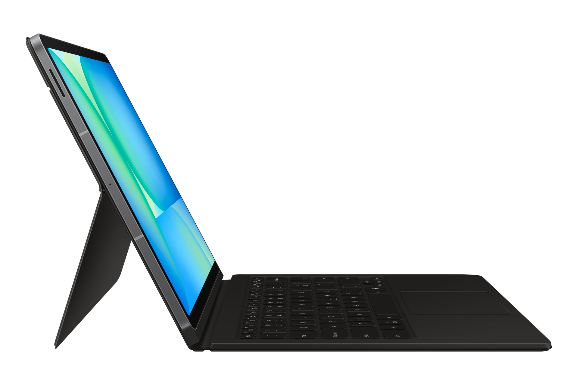 Samsung Tablet-Tastatur »Book Cover Keyboard für Tab S10 FE+«, (Funktionstasten)