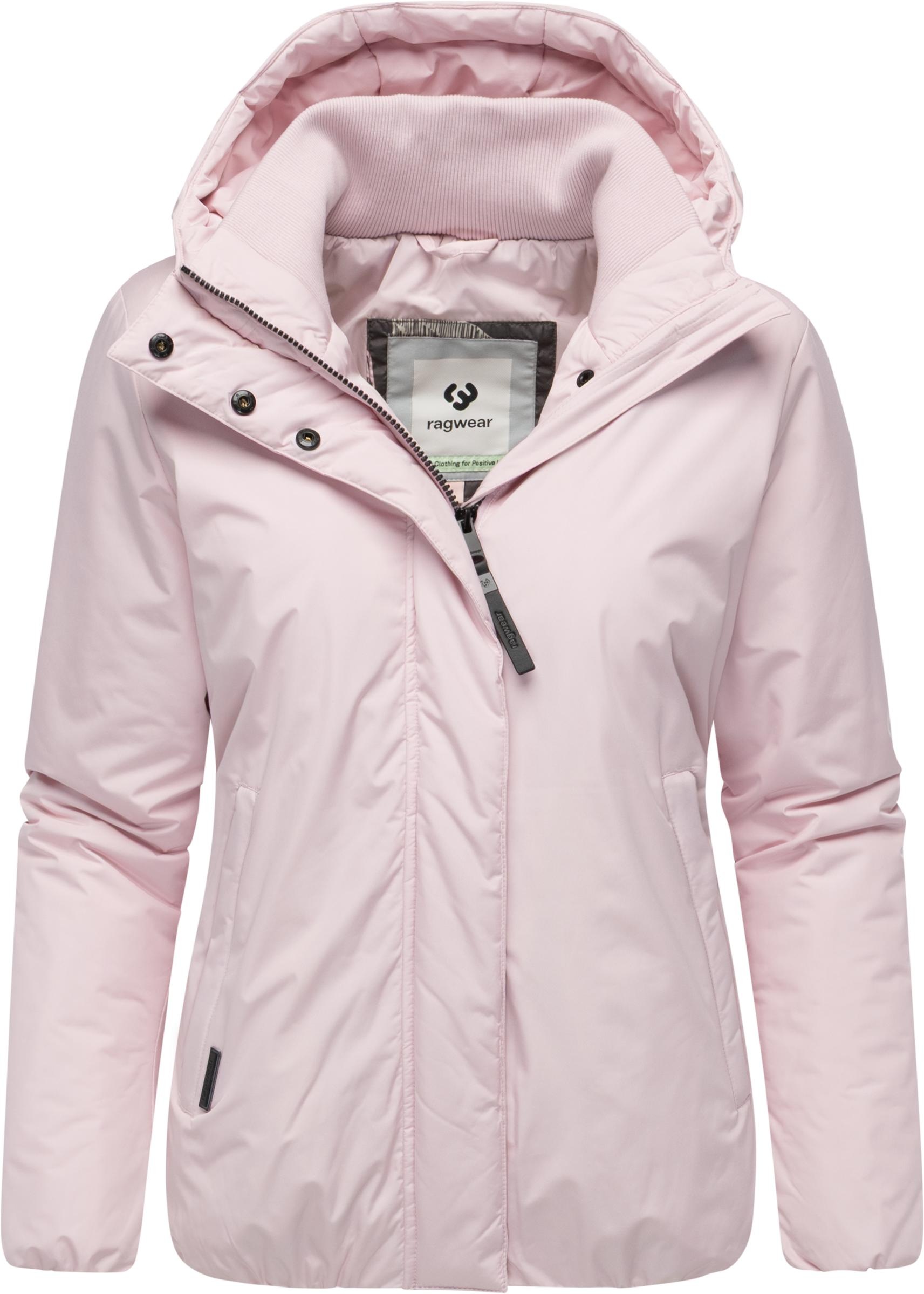 Winterjacke RAGWEAR "Sunniva Warm", Damen, Gr. M (38), hellrosa, Obermaterial: 100% Polyester; Innenfutter: 100% Polyester; Wattierung: 100% Polyester, Basic, figurumspielend hüftbedeckend, hoch geschlossener Ausschnitt, eng elastischer Bund, Jacken Winte 3
