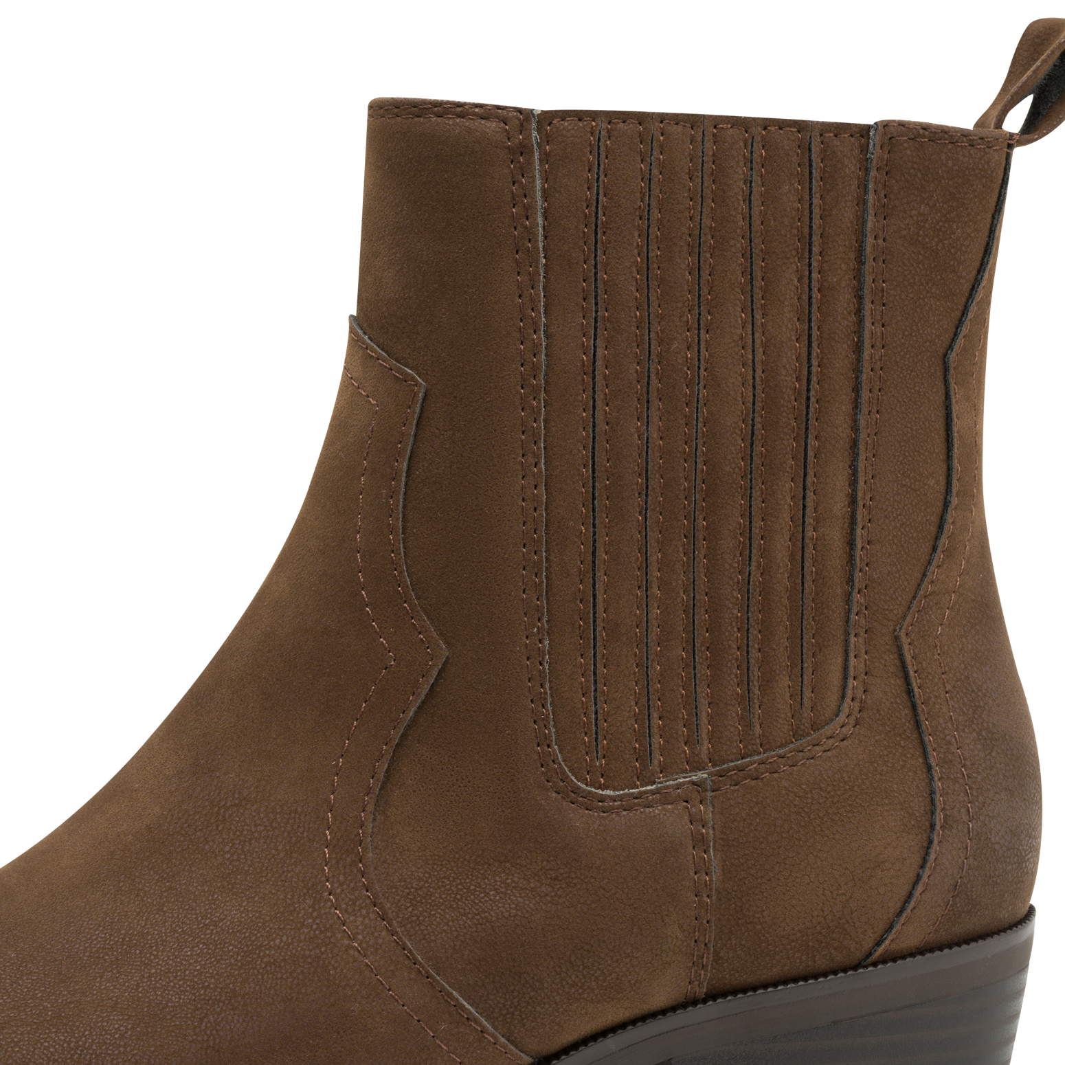 MARCO TOZZI Cowboy Stiefelette »AZARO«  Chelseaboots, Ankleboots im stylischen Used-Look
