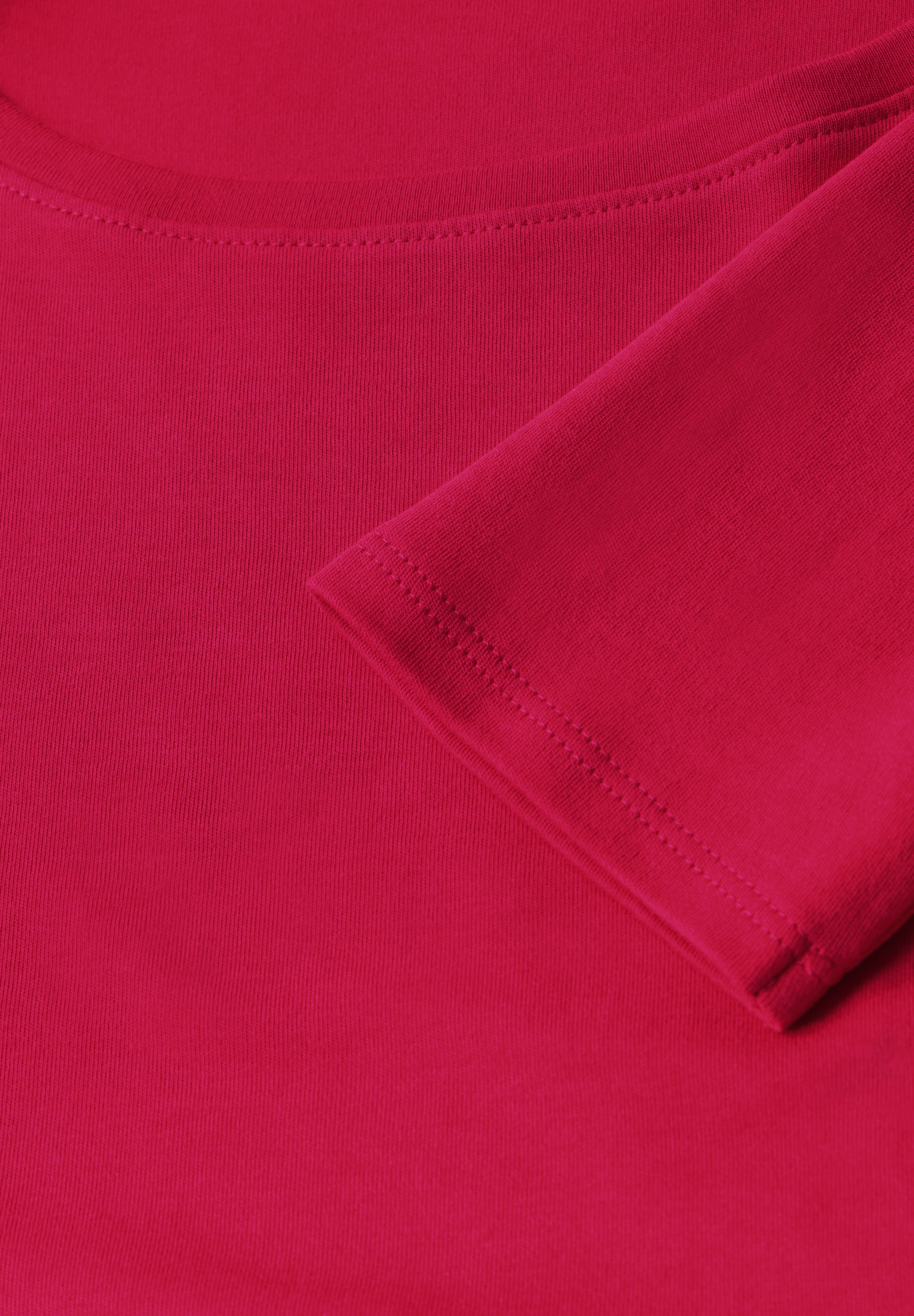 Cecil 3/4-Arm-Shirt, mit U-Boot-Ausschnitt