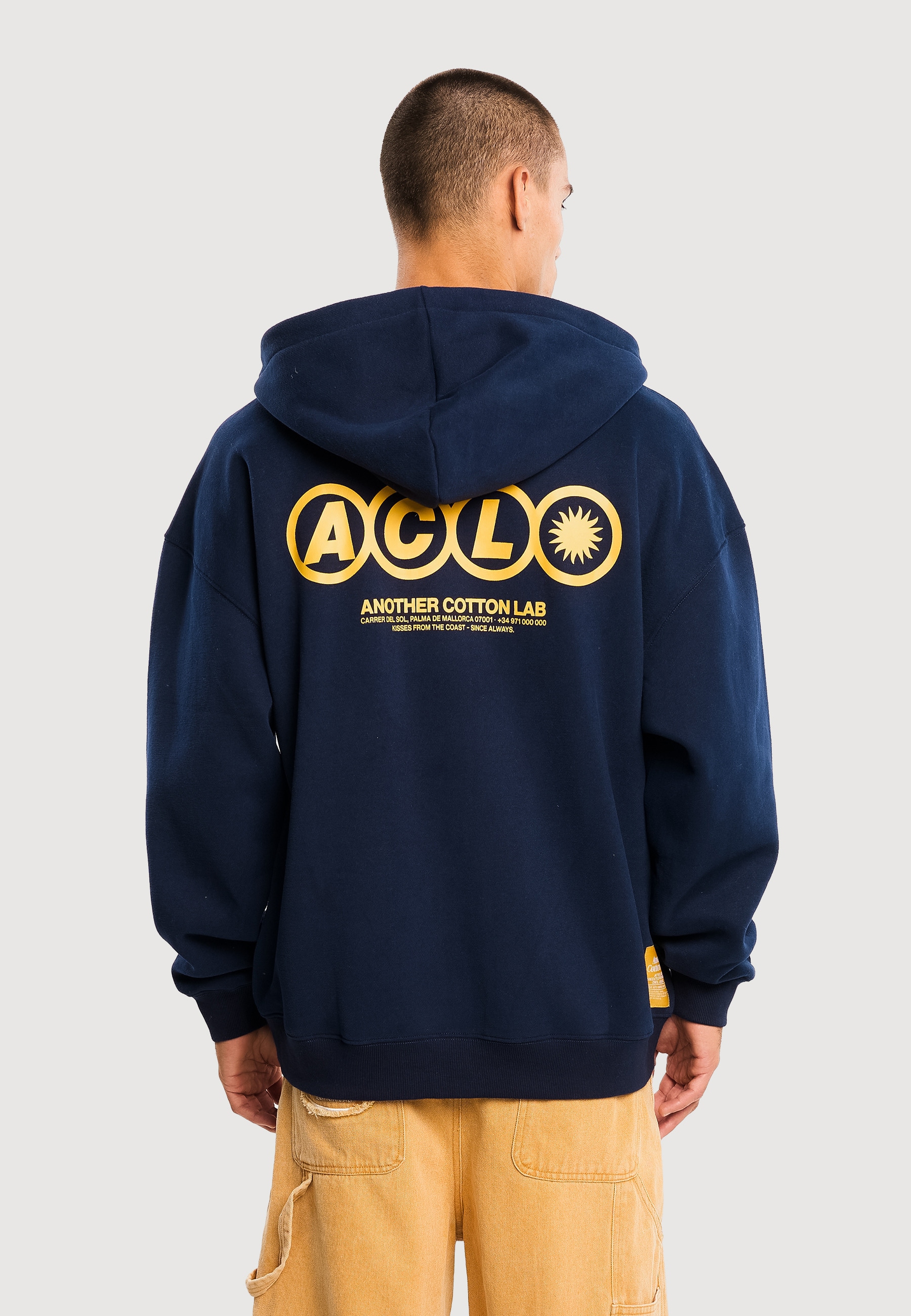Another Cotton Lab Funktions-Kapuzensweatjacke »Another Cotton Lab ACL Carrer Del Sol Zip Hoodie« 1