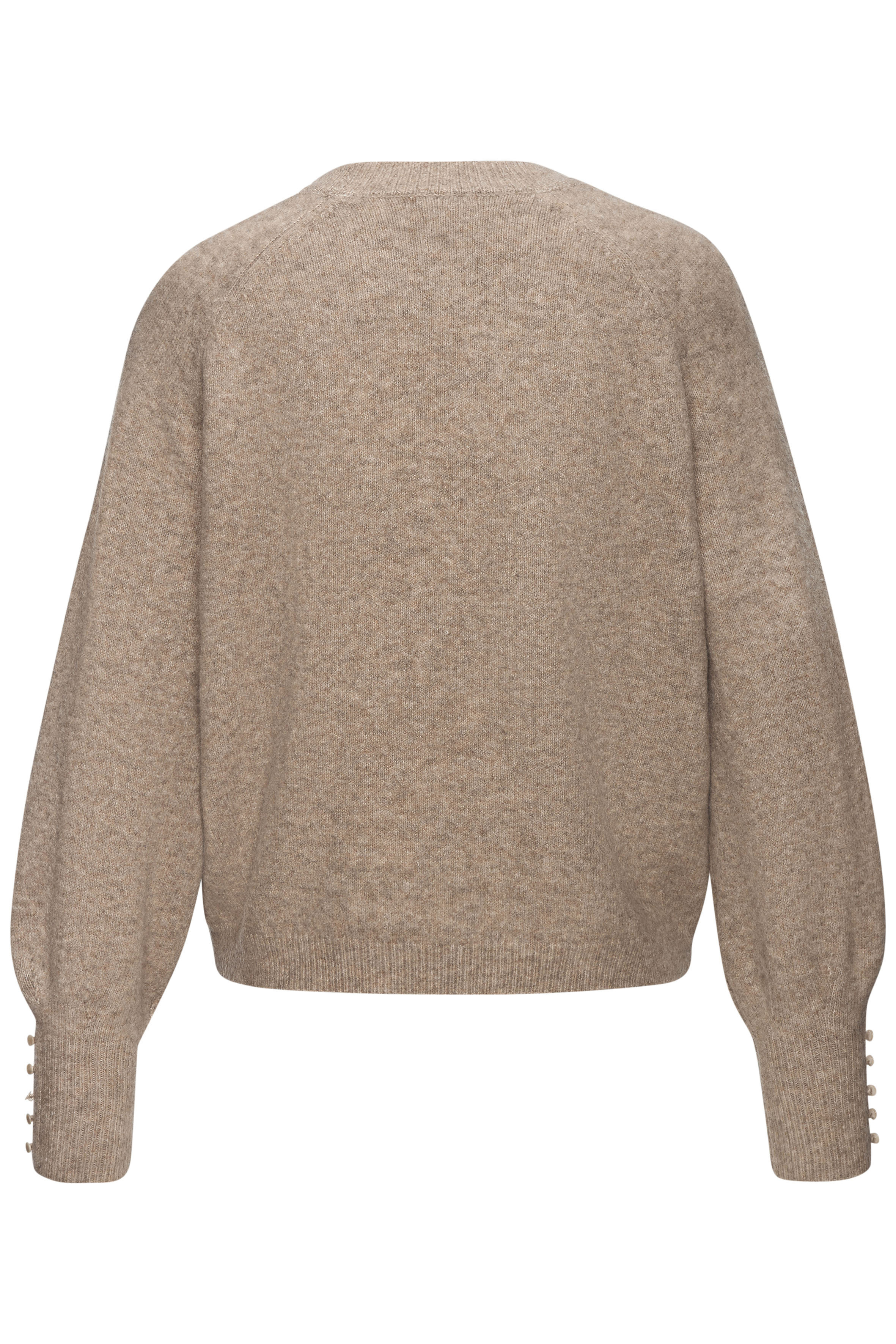 Thumbnail - LASCANA Rundhalspullover mit Zierknöpfen, Winterpullover, kuscheliges Basic