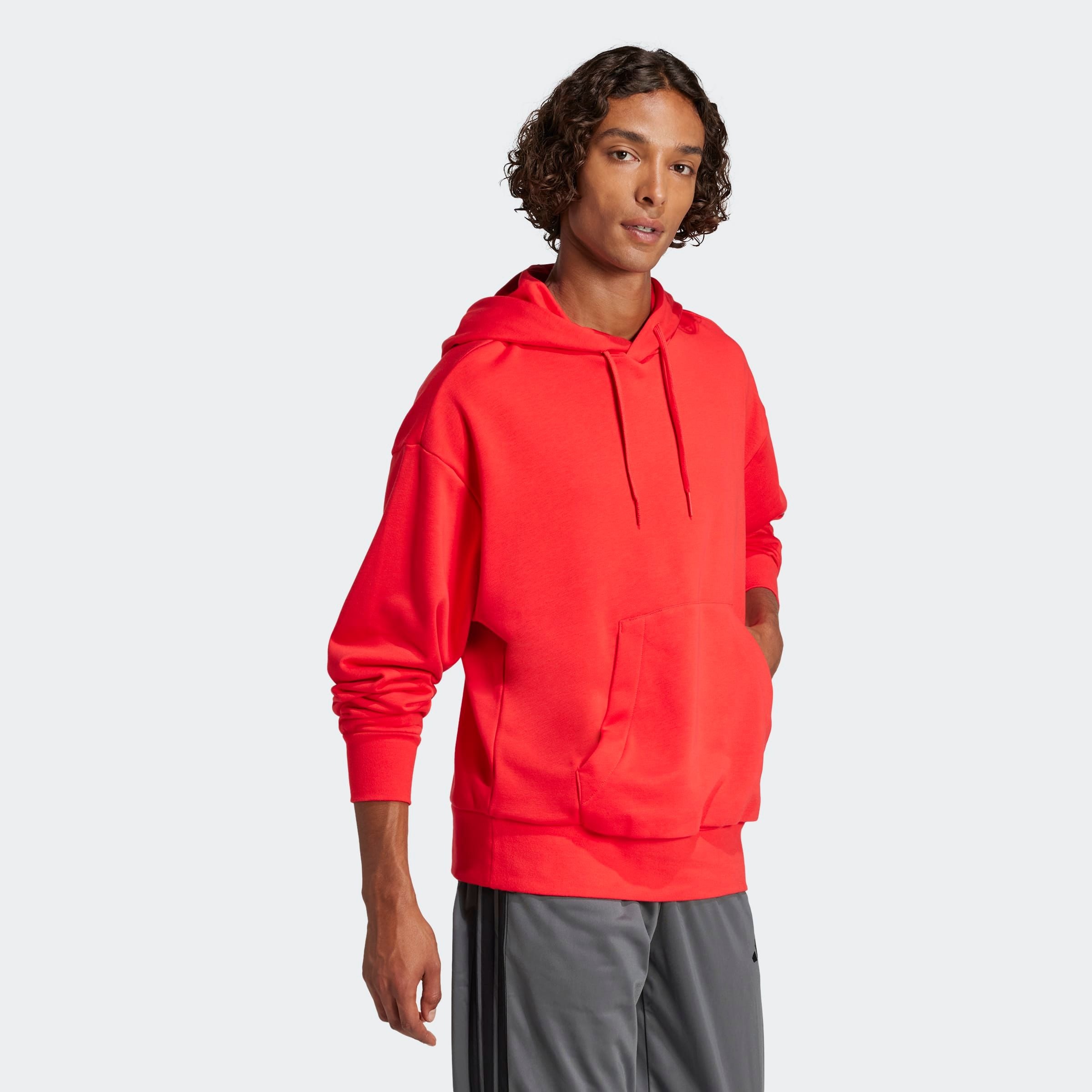adidas Sportswear Kapuzensweatshirt "ESSENTIALS LOOSE-FIT 3-STREIFEN LOGO F günstig online kaufen