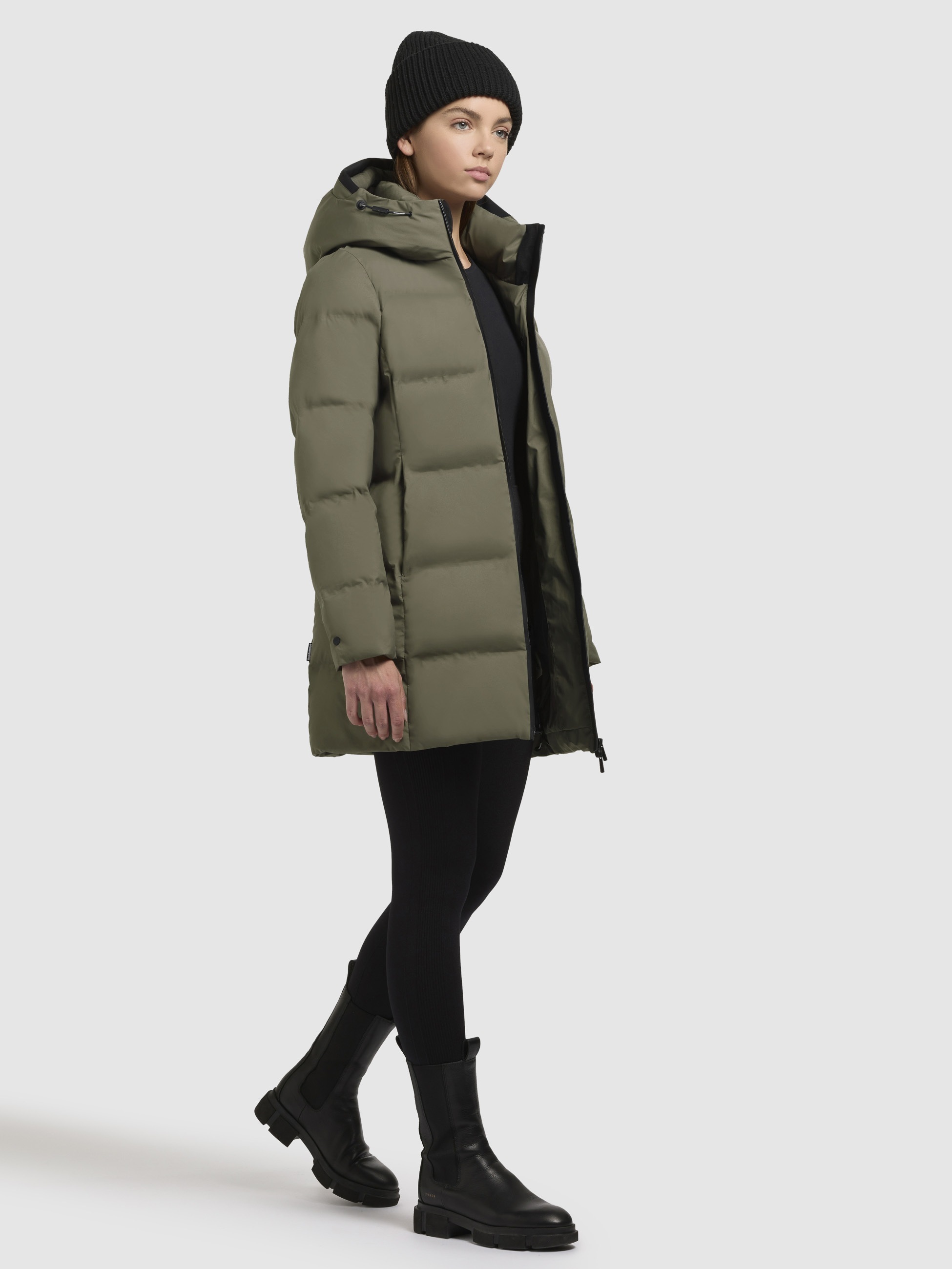 khujo Steppjacke »TANARE3« mit Kapuze