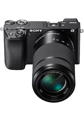 Sony Systemkamera »Alpha 6100 Kit mit SELP1650 + SEL55210«, SELP1650, SEL55210, 24,2... kaufen