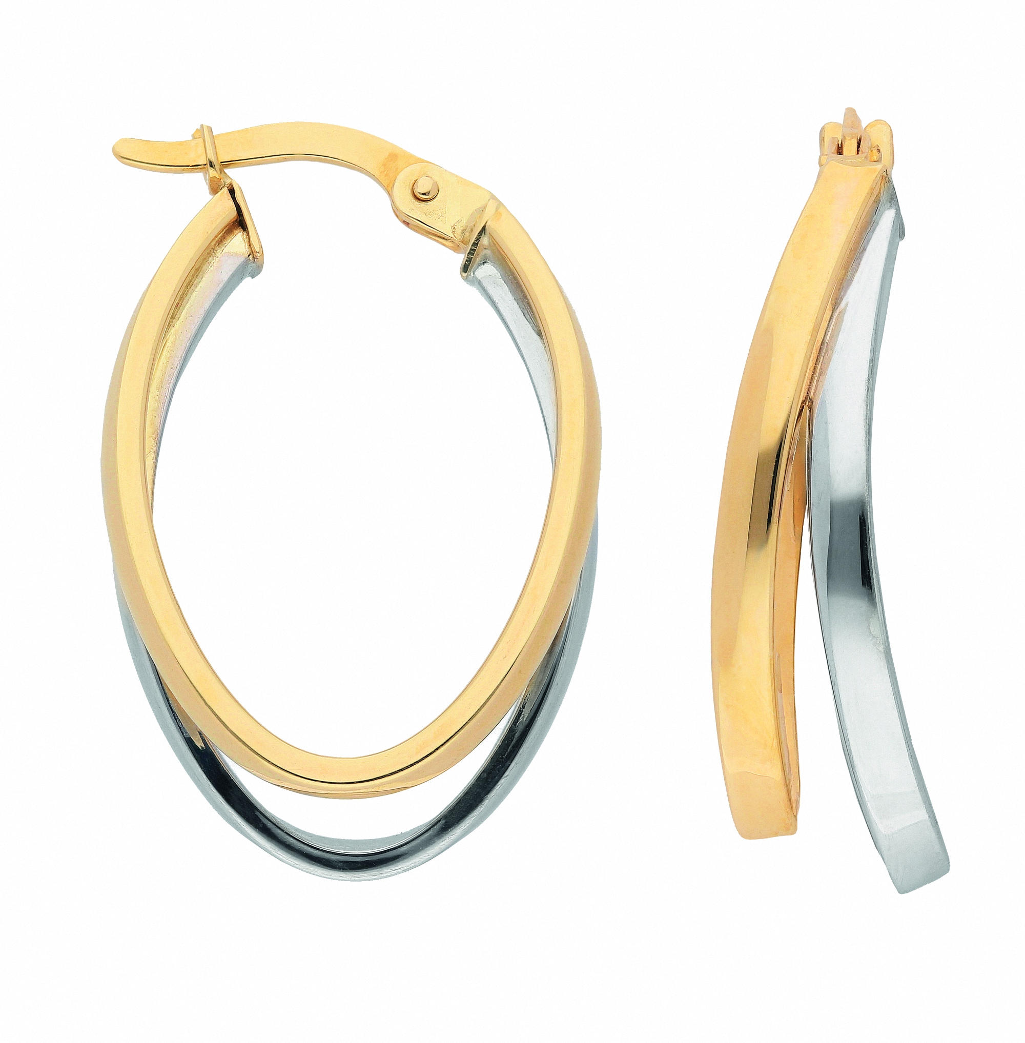 Adelia´s Paar Ohrhänger »Damen Goldschmuck 1 Paar 333 Gold Ohrringe /  Creolen«, 333 Gold Goldschmuck für Damen kaufen | BAUR