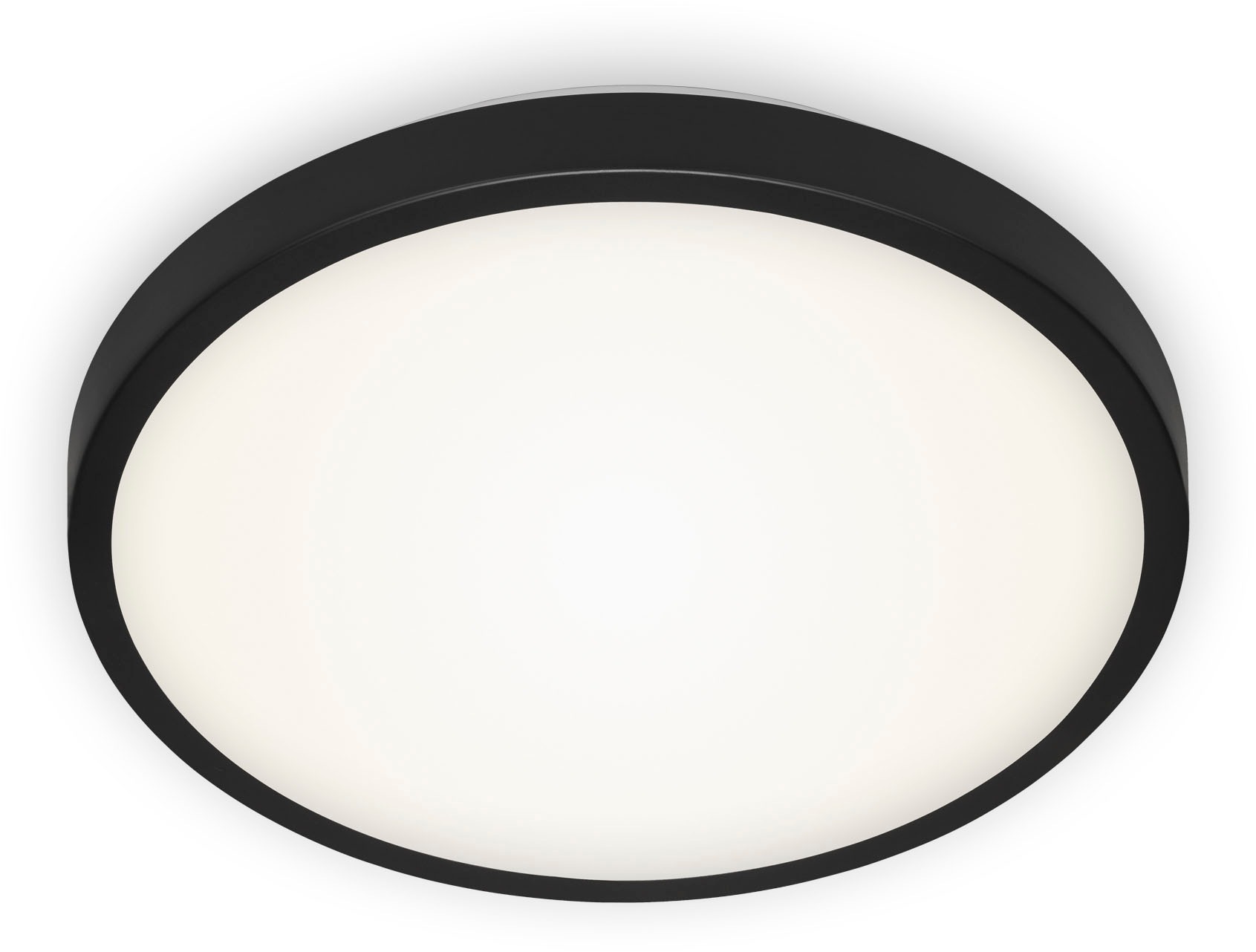 Deckenleuchte "Deckenleuchte MANNY", schwarz-weiß, BRILONER LEUCHTEN, Wohnzimmer, Leuchten