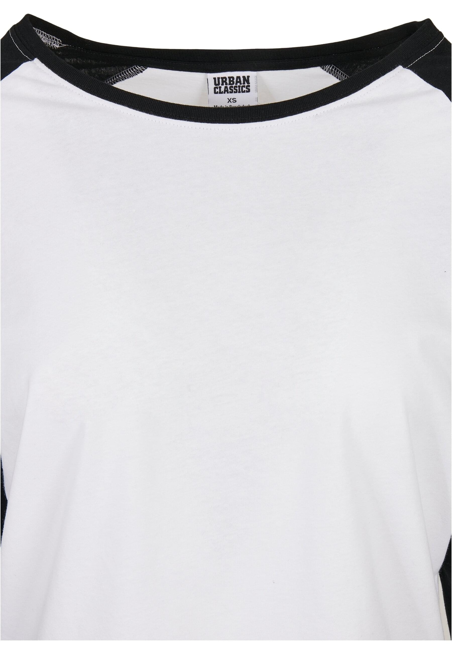 URBAN CLASSICS Langarmshirt »Damen Ladies Contrast Raglan Longsleeve«, (1  tlg.) für kaufen | BAUR