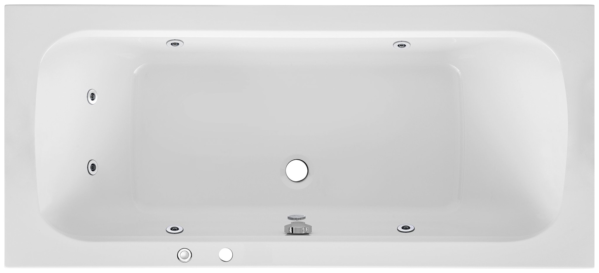 Whirlpool-Badewanne Malta (Komplett-Set)