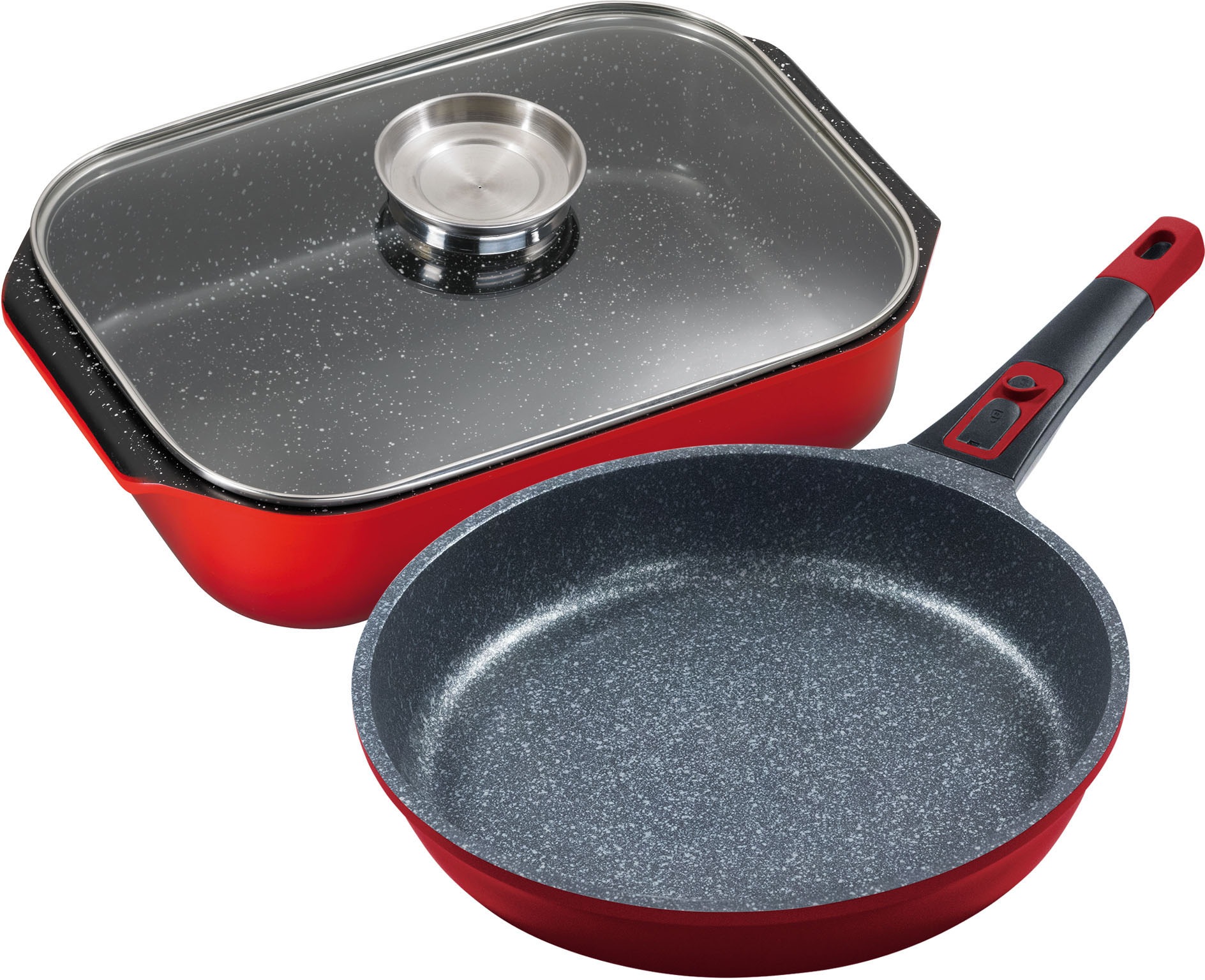 KING Bräter Set, 3 Stk. tlg. Aluminiumguss günstig online kaufen