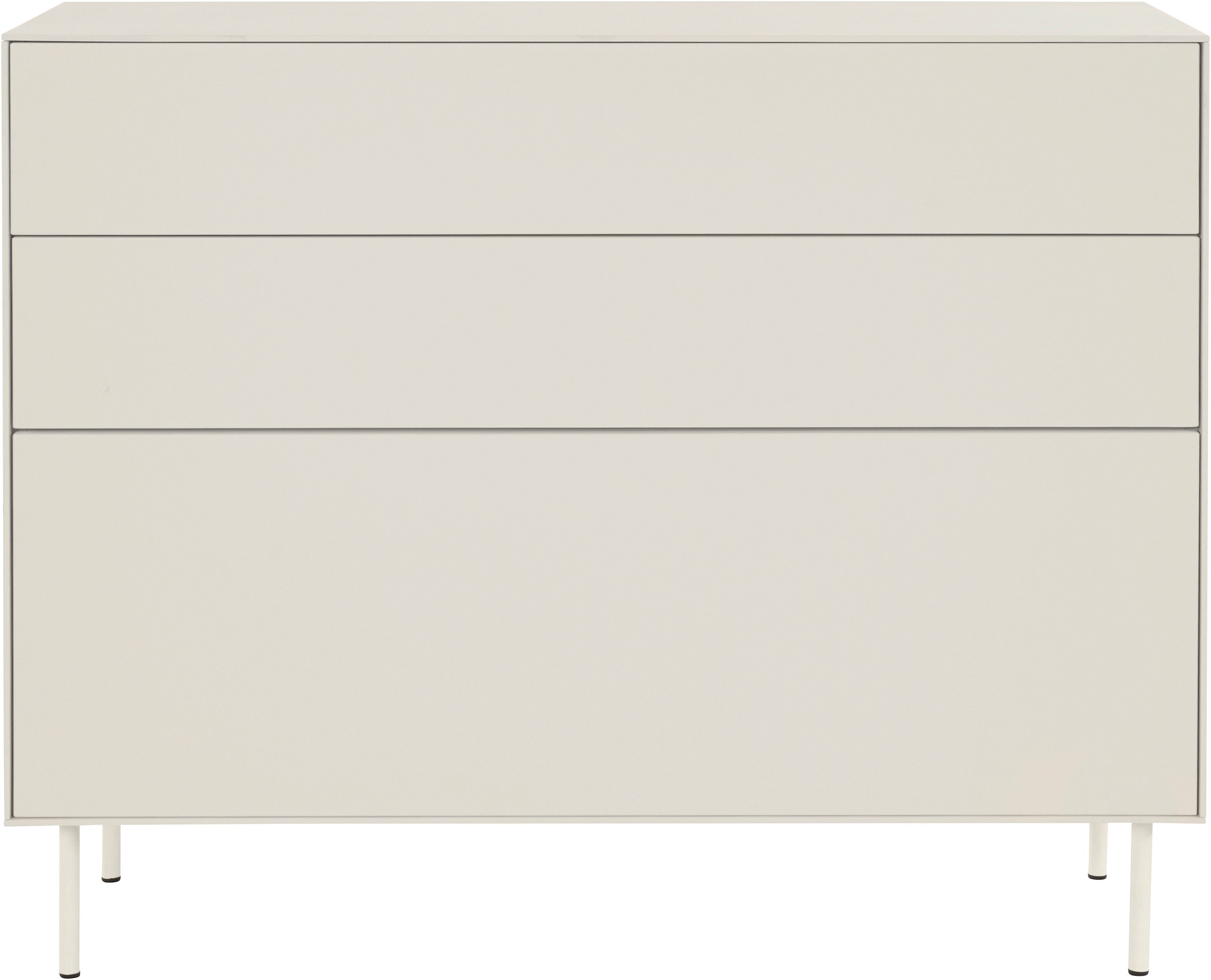 LeGer Home by Lena Gercke Sideboard »Essentials«, Breite: 112cm, MDF lackiert, Push-to-open-Funktion