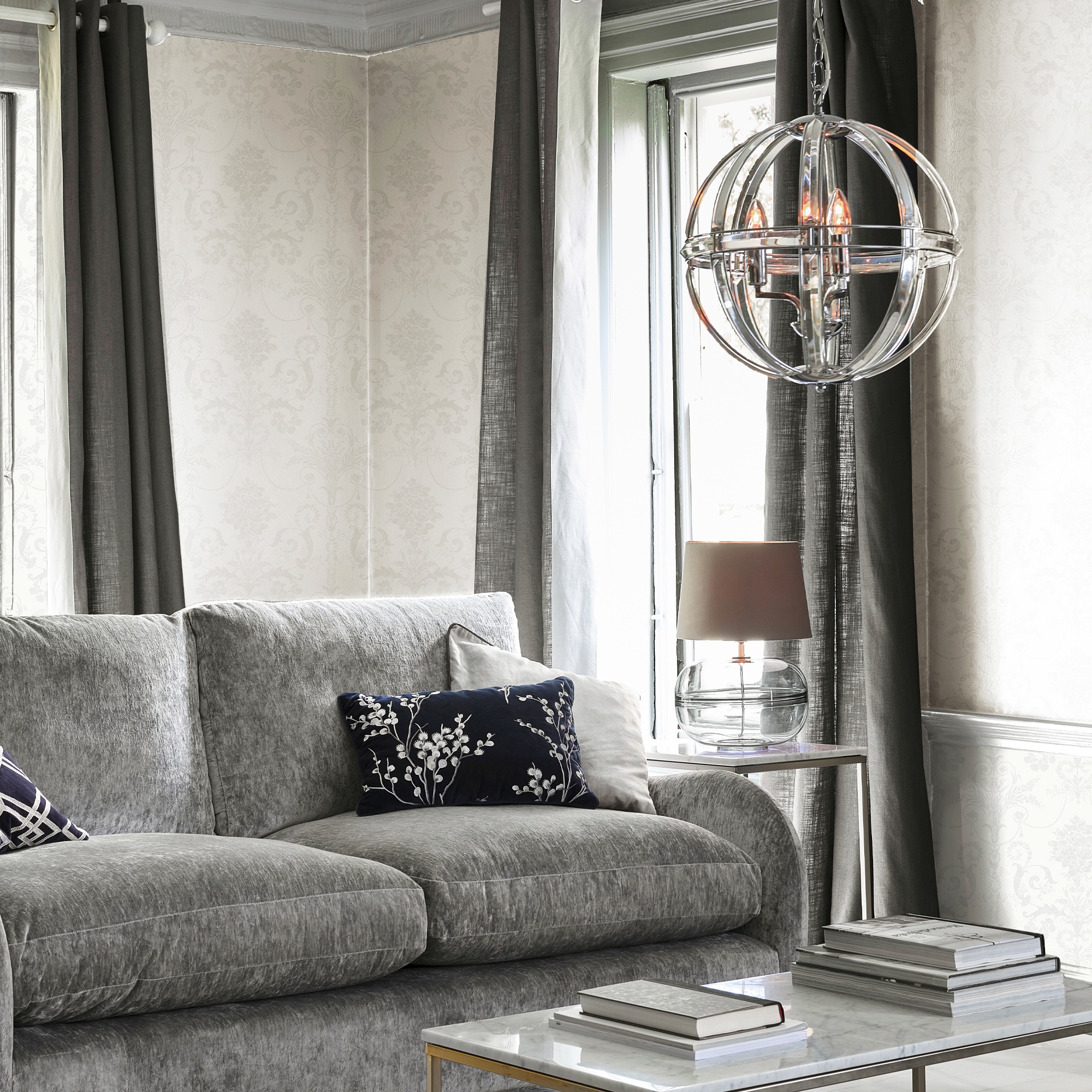 LAURA ASHLEY Vliestapete »Josette«, gemustert, FSC® zertifiziert, mit lebhaftem Druck, 10 Meter Länge