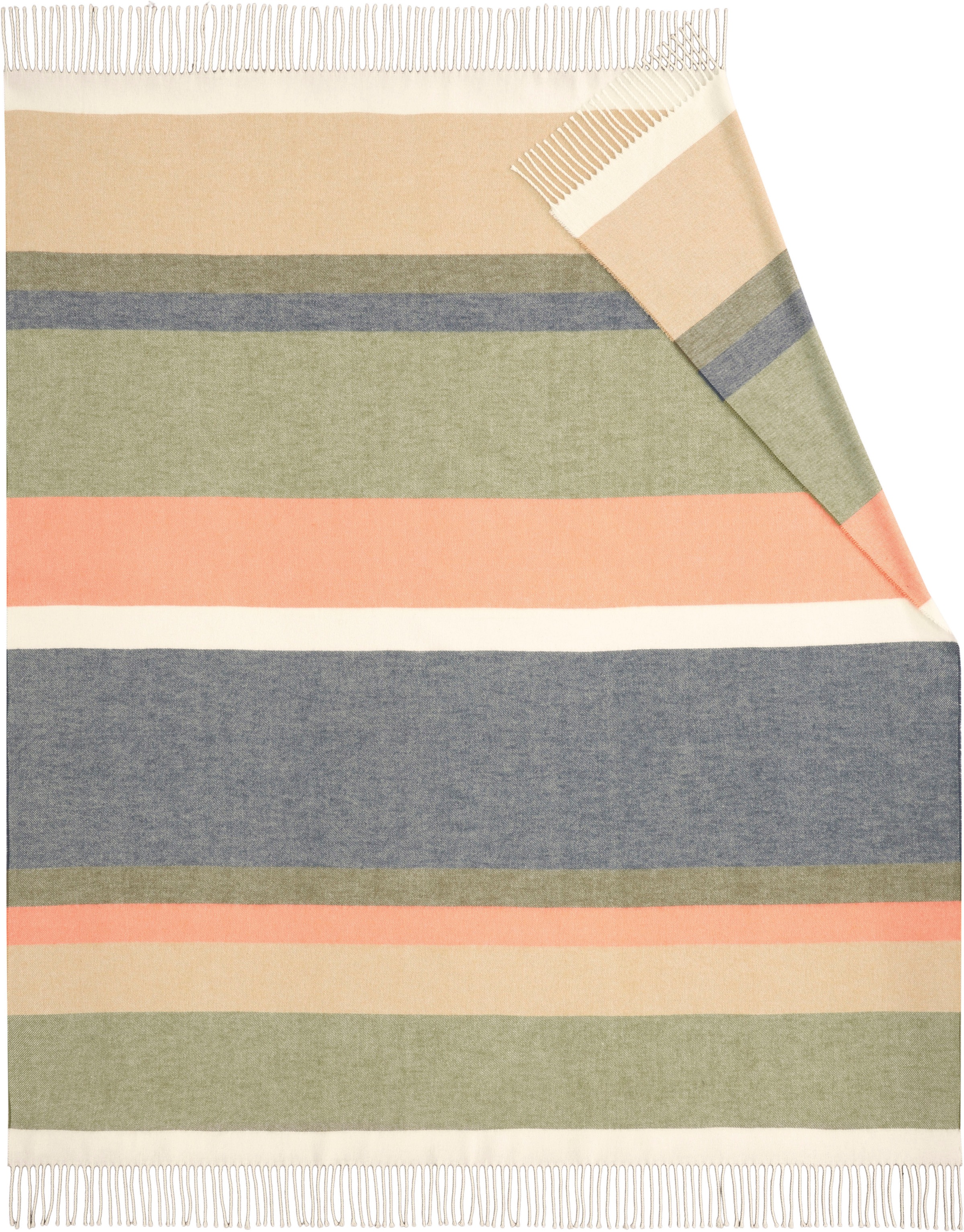 Biederlack Plaid »Amuse«, mit modermen Streifendesign