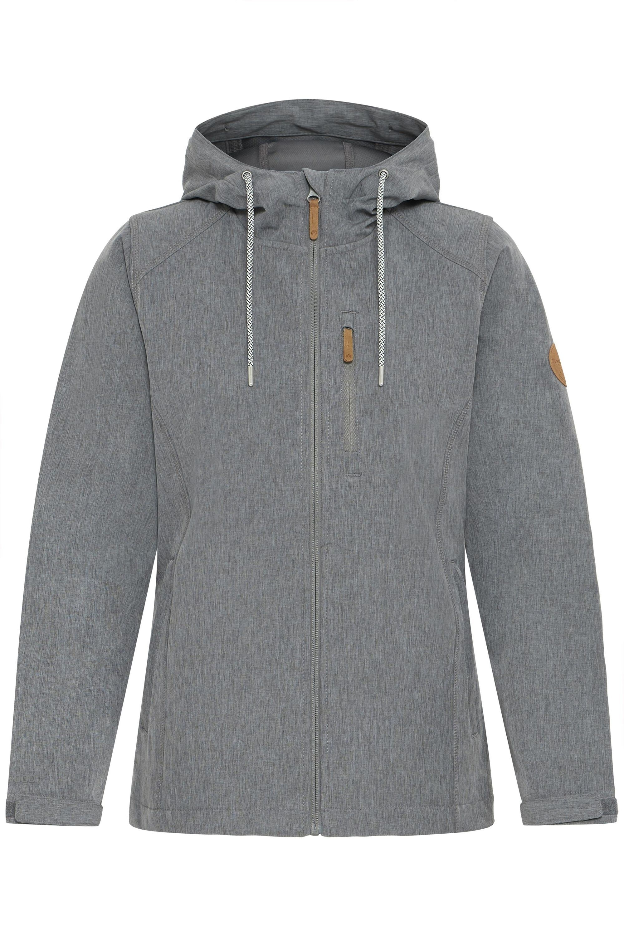 North Bend Softshelljacke "Softshelljacke NBThory W Softshell W-PRO 8.000 mit wasserdichter Beschichtung"