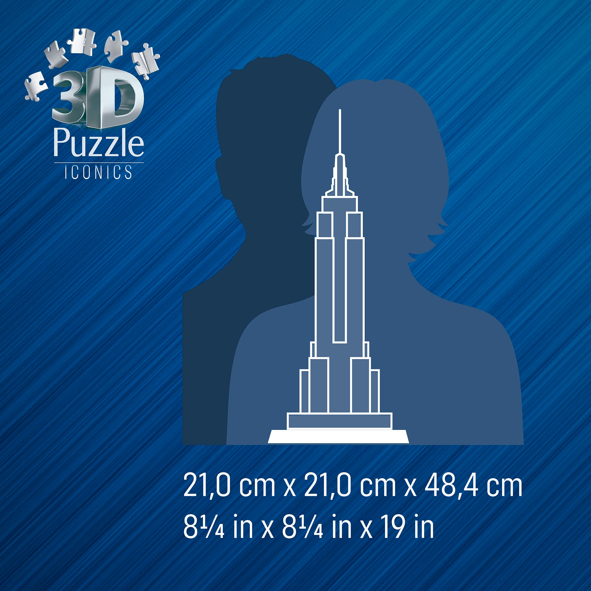 Ravensburger 3D-Puzzle »Iconics: Empire State Building - mit Licht«, Made in Europe