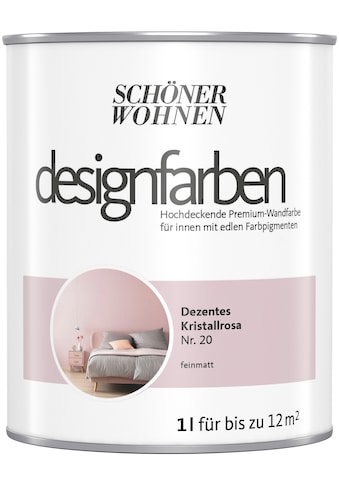 SCHÖNER WOHNEN-Kollektion Wand- und Deckenfarbe »Designfarben«, (1), 1 Liter, Dezentes... kaufen