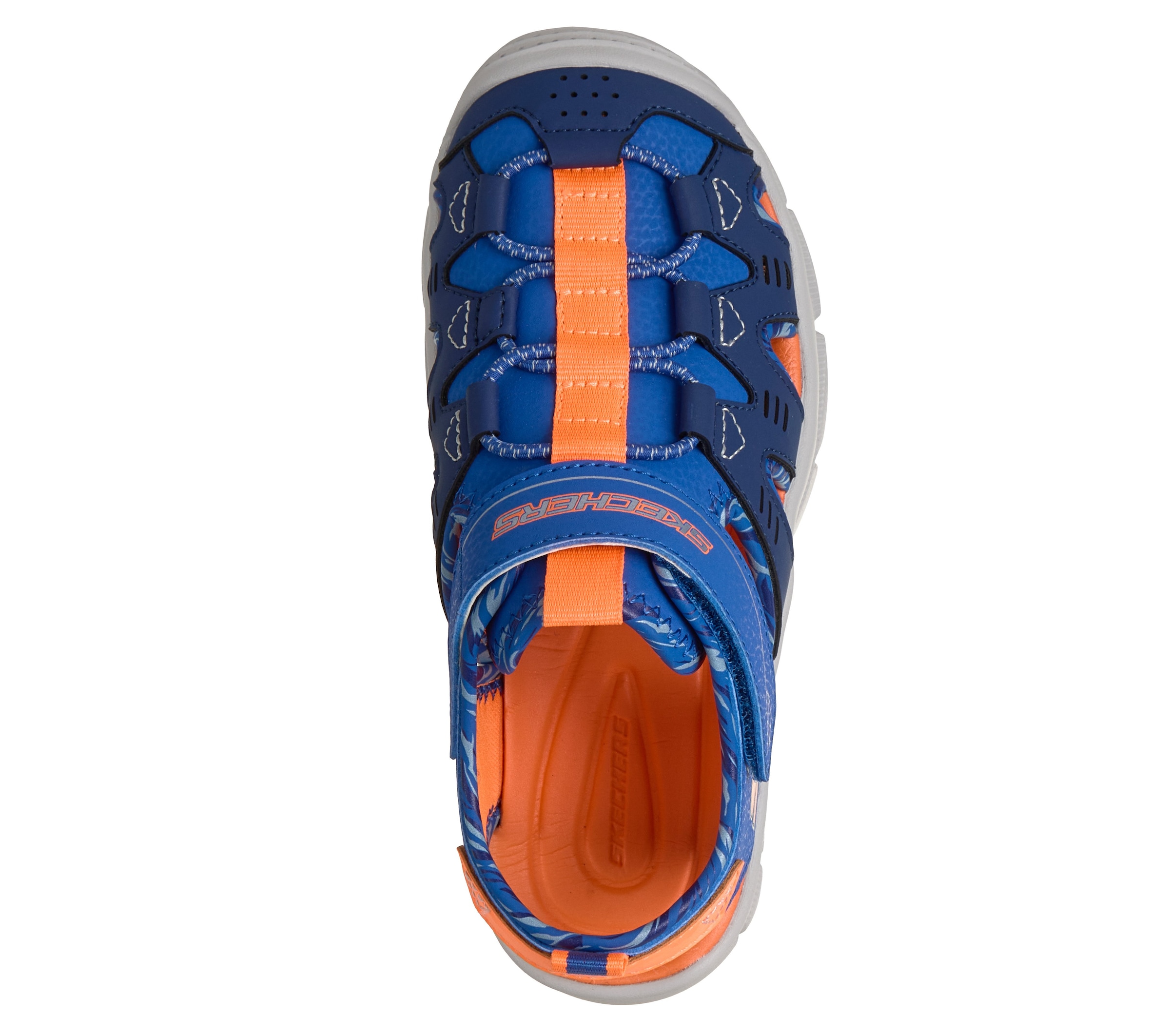 Skechers Sandale »Fisherman Sandal«  Badeschuh mit Klettverschluss, Größenschablone zum Download
