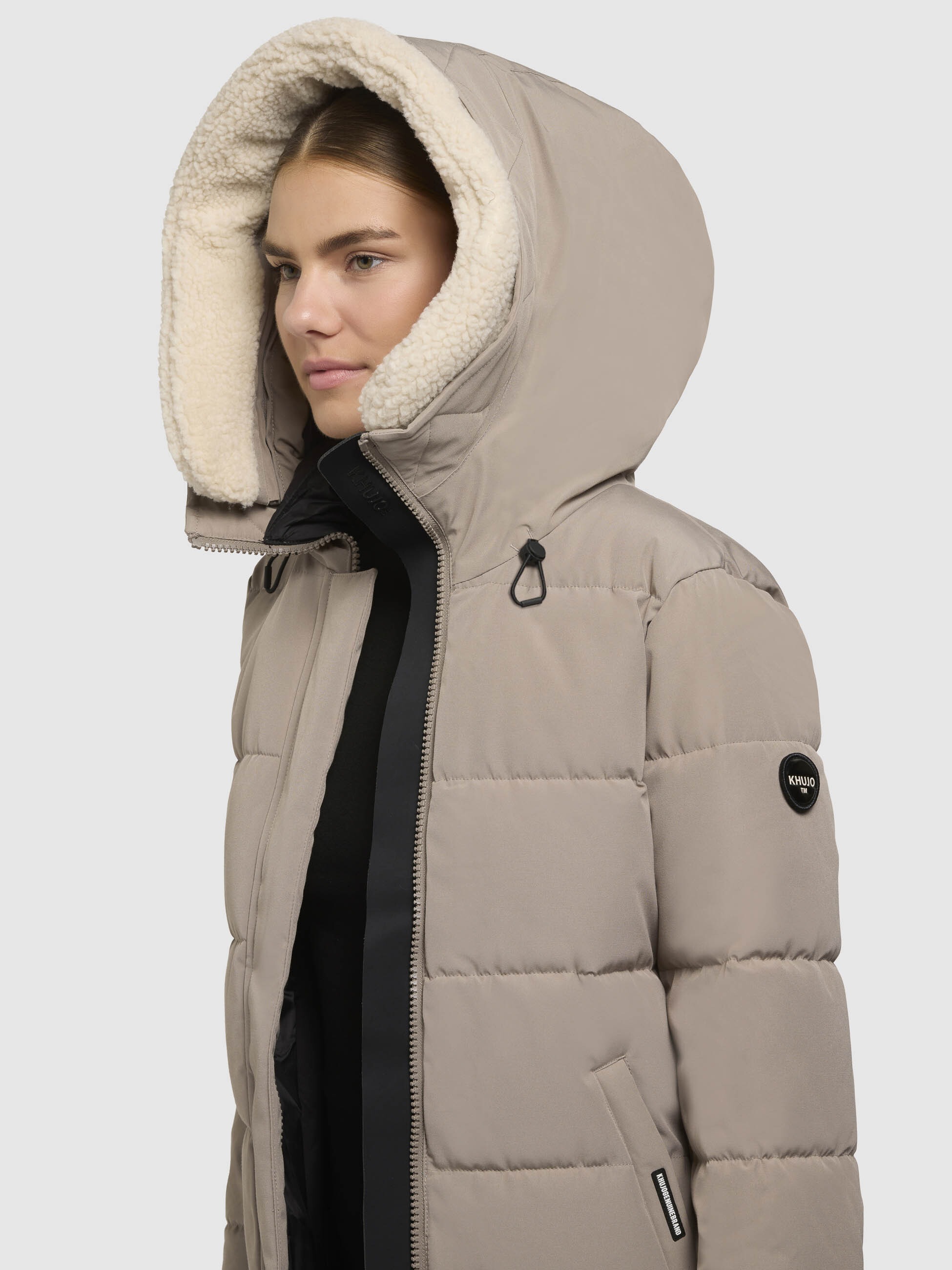 khujo Steppmantel »FALTD TEDDY«