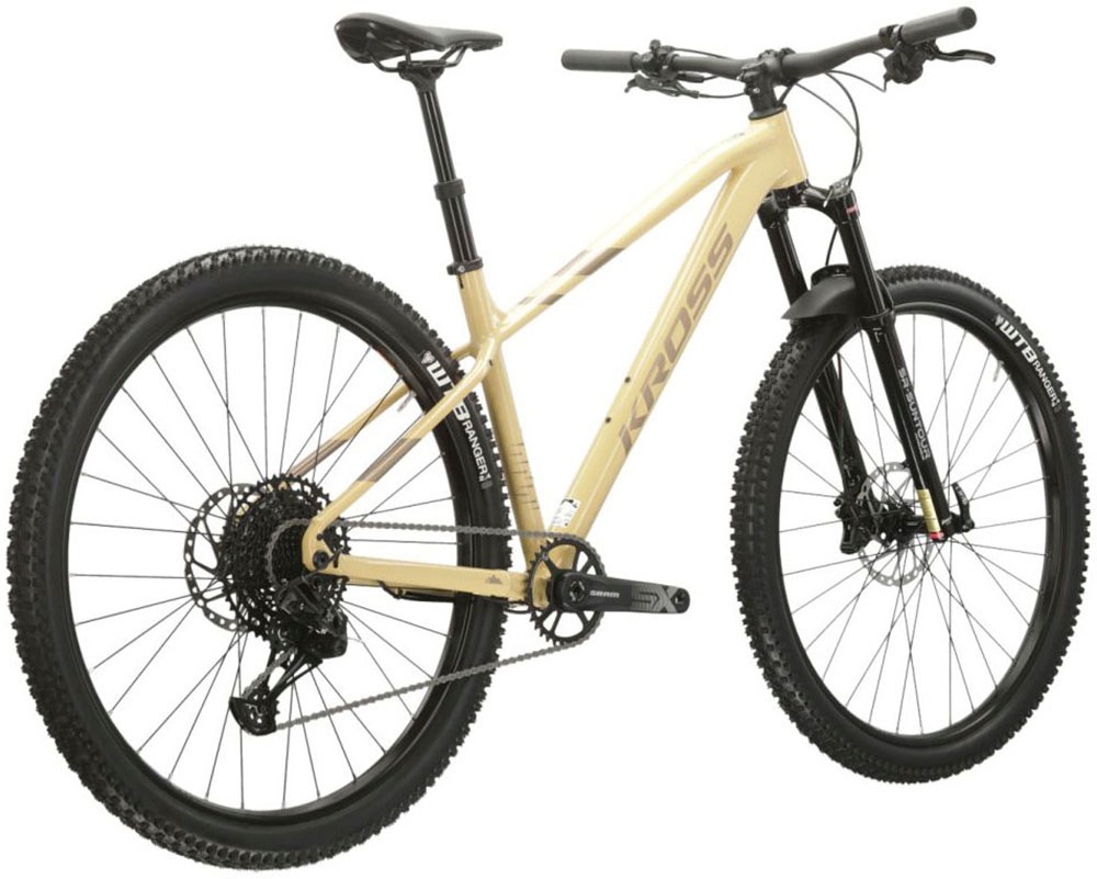 Kross Mountainbike »KROSS MTB Hardtail Level 6.0 29" braun 12 Gänge«, 12 Gang, SRAM, NX EAGLE Schaltwerk, Kettenschaltung