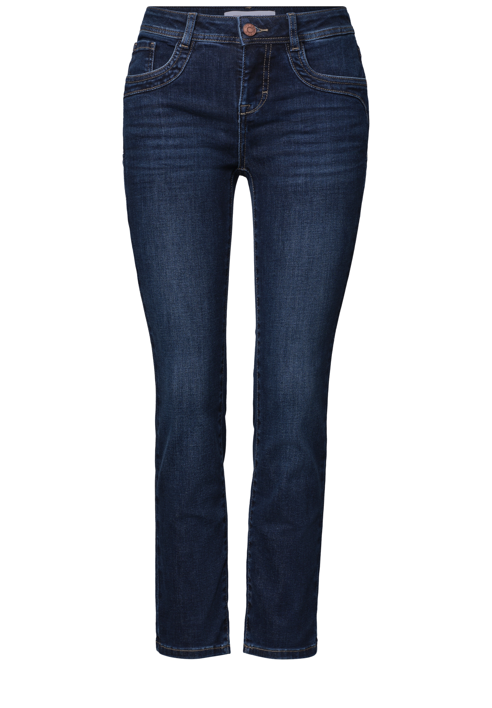 STREET ONE Slim-fit-Jeans Middle Waist