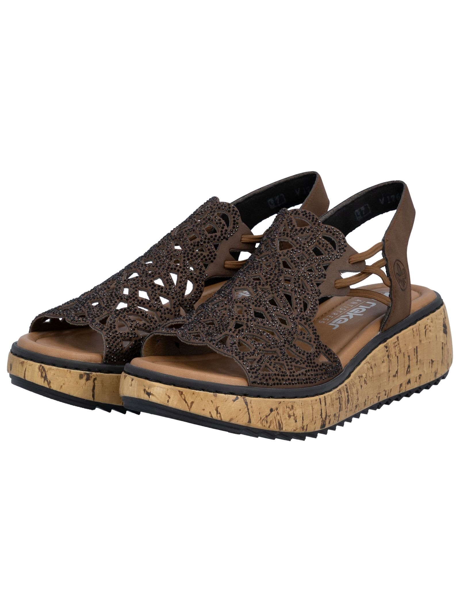 Rieker Riemchensandale »Rieker Sandalen Lederimitat«