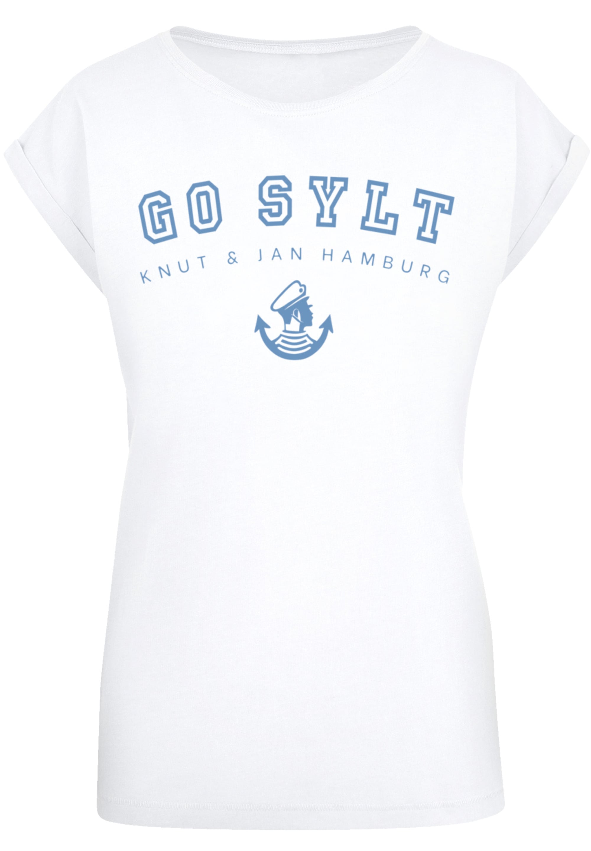 F4NT4STIC T-Shirt "Go Sylt Knut & Jan Hamburg", Print günstig online kaufen