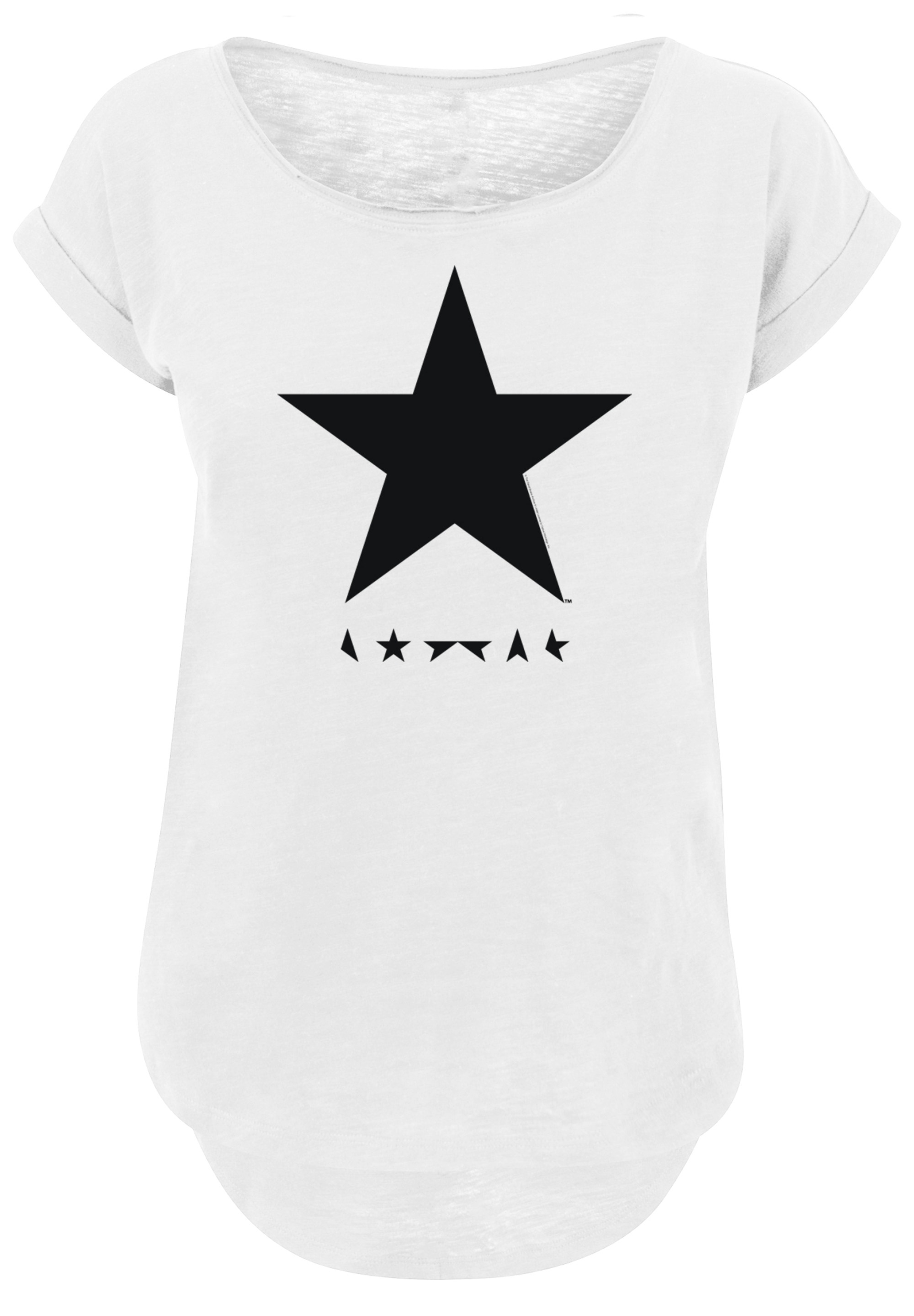 F4NT4STIC T-Shirt »David Bowie Star Logo«, Print
