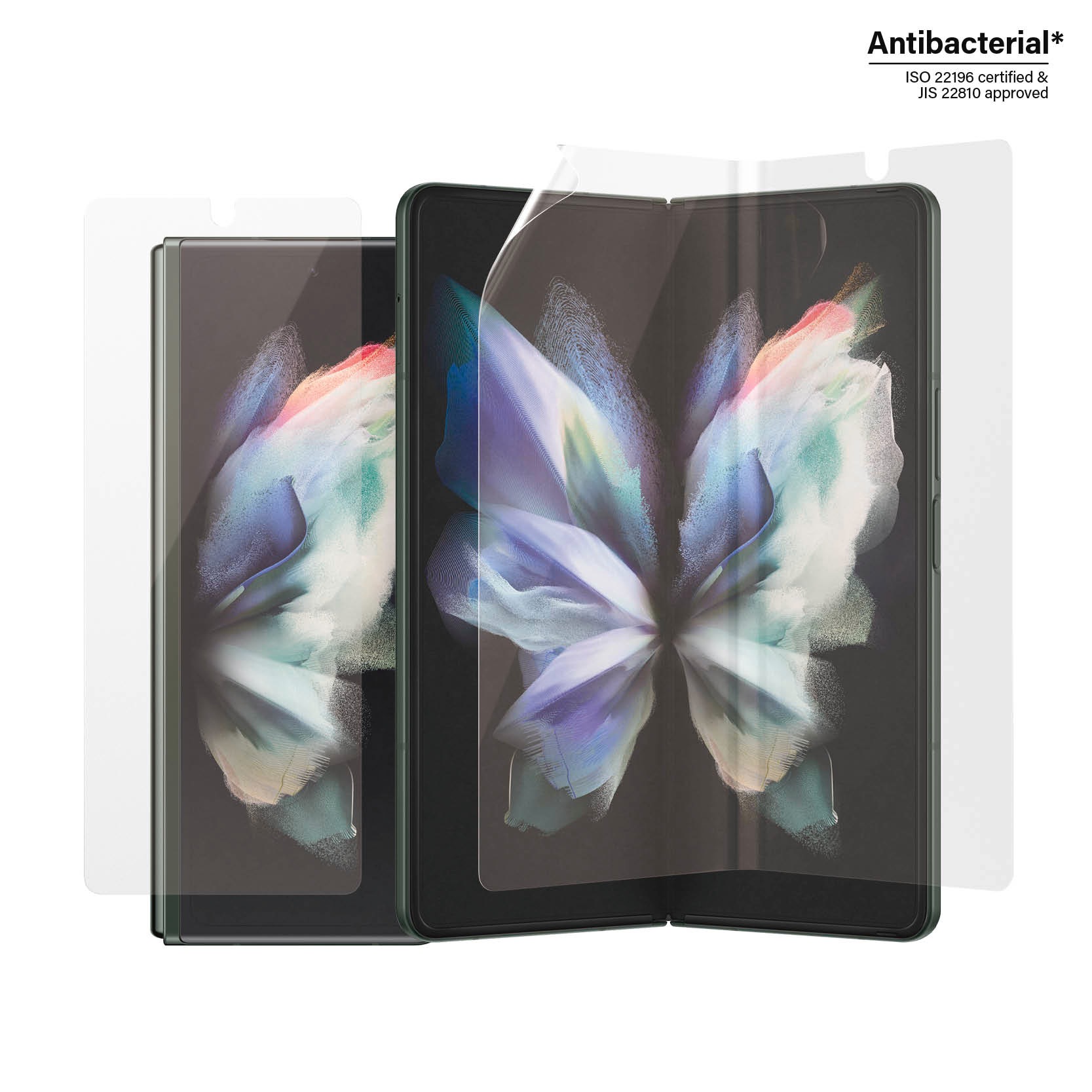 PanzerGlass Displayschutzglas »Screen Protector Ultra Wide Fit«, für Samsung Galaxy Z Fold4 5G-Samsung Galaxy Z Fold5, passend für Samsung Galaxy Z Fold4 5G, Z Fold5