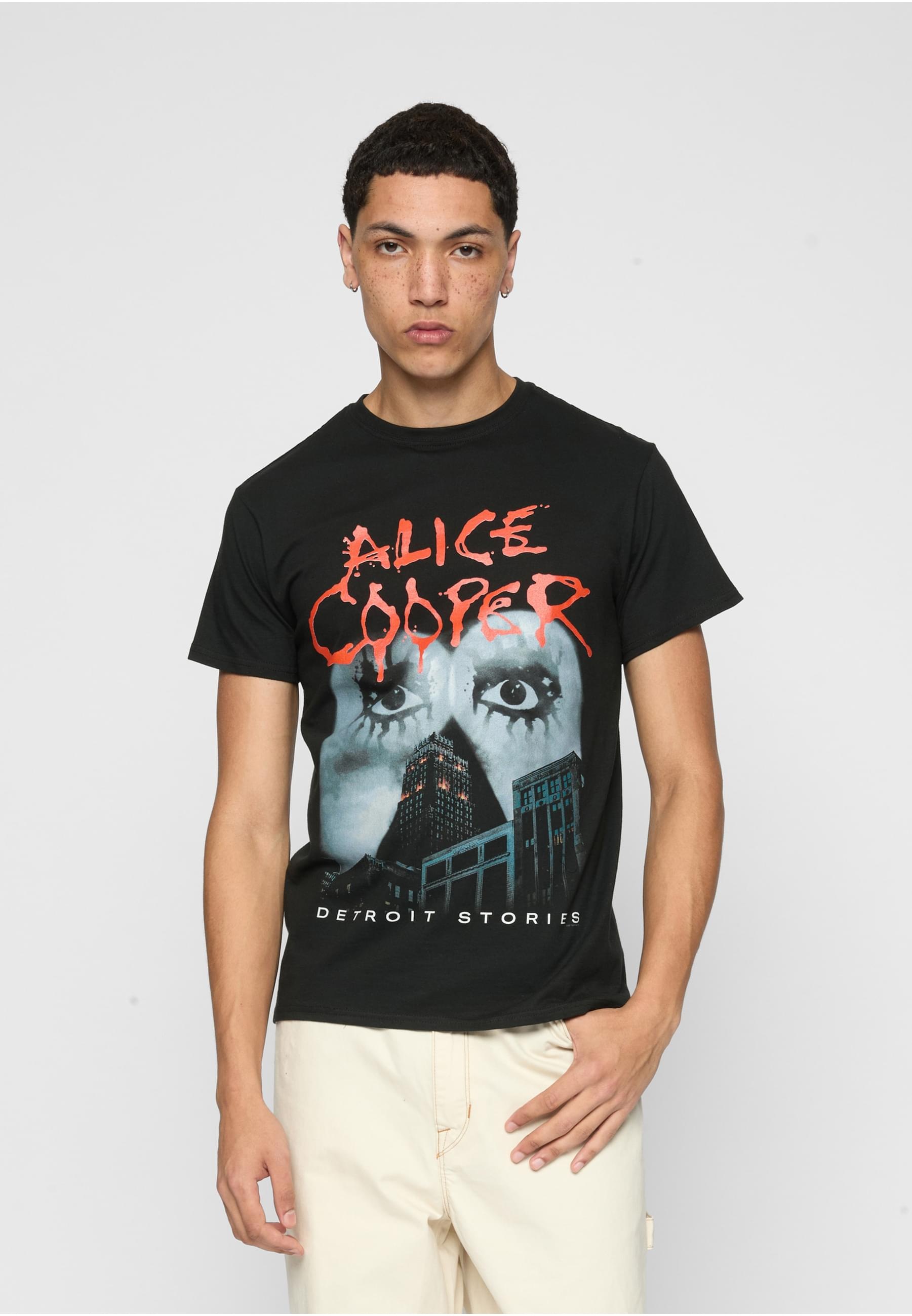 Merchcode T-Shirt »Merchcode Herren Alice Cooper Detroit Stories Tee«