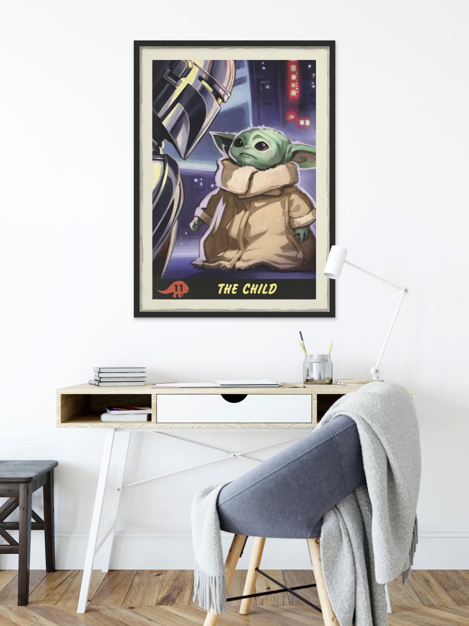 Komar Bild "Mandalorian The Child Trading Card", Disney-Star Wars, (1 St.), günstig online kaufen