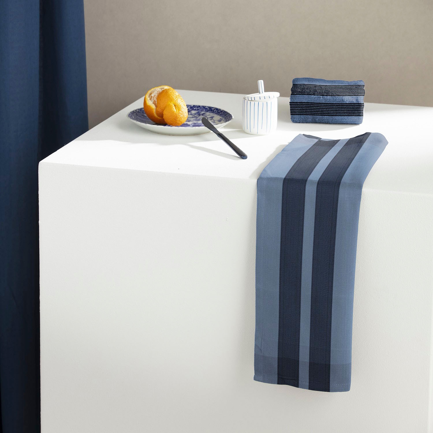 DDDDD Geschirrtuch »Baxter«, (Set, 6 tlg.), Jacquard-Gewebe, 60 x 65 cm