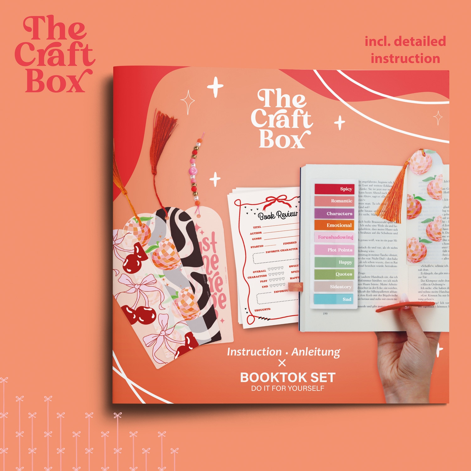 Lena® Kreativset »The Craft Box, DIY Booktok Set«