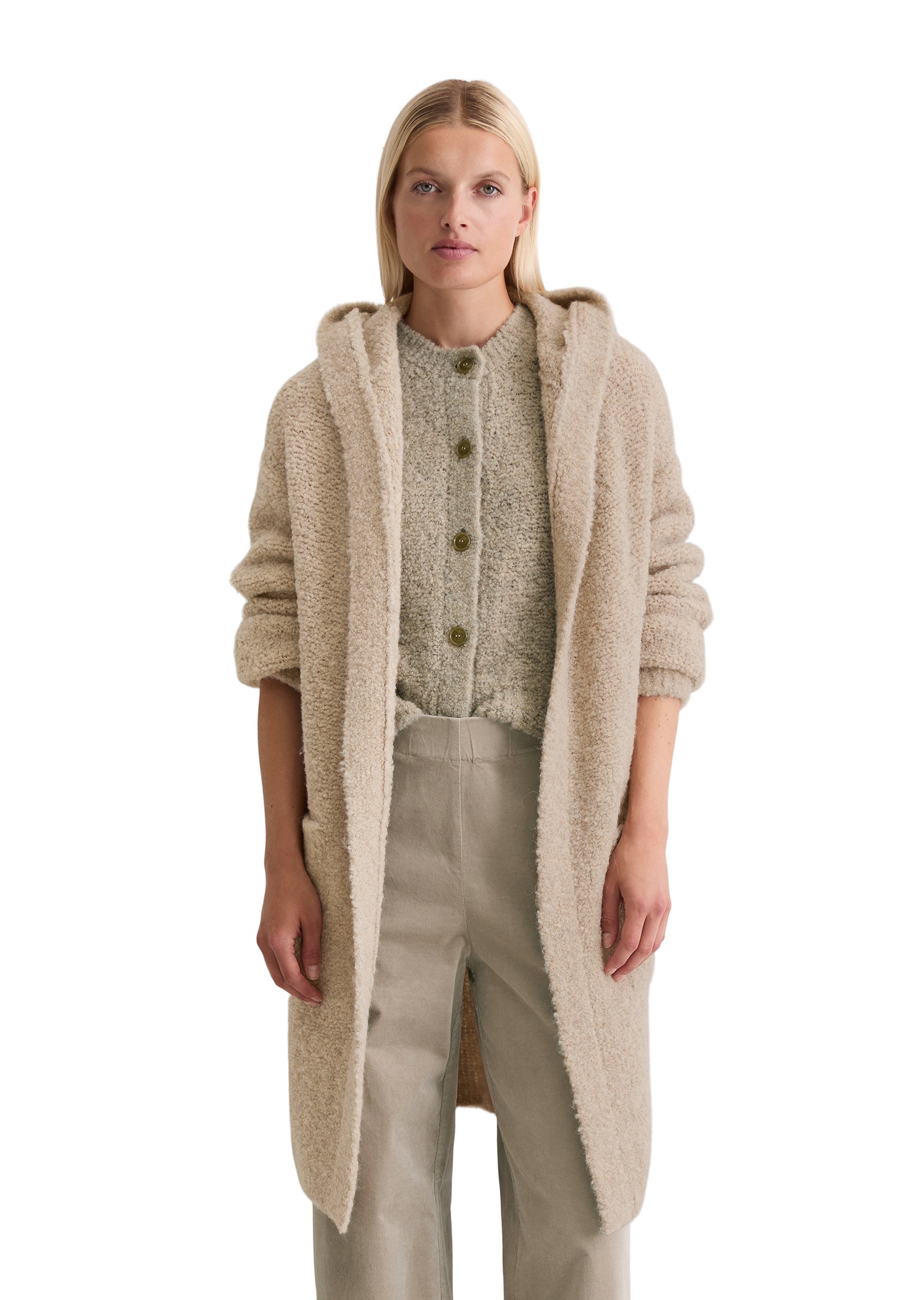 Marc OPolo Cardigan "aus Schurwolle-Alpakawolle-Mix" günstig online kaufen