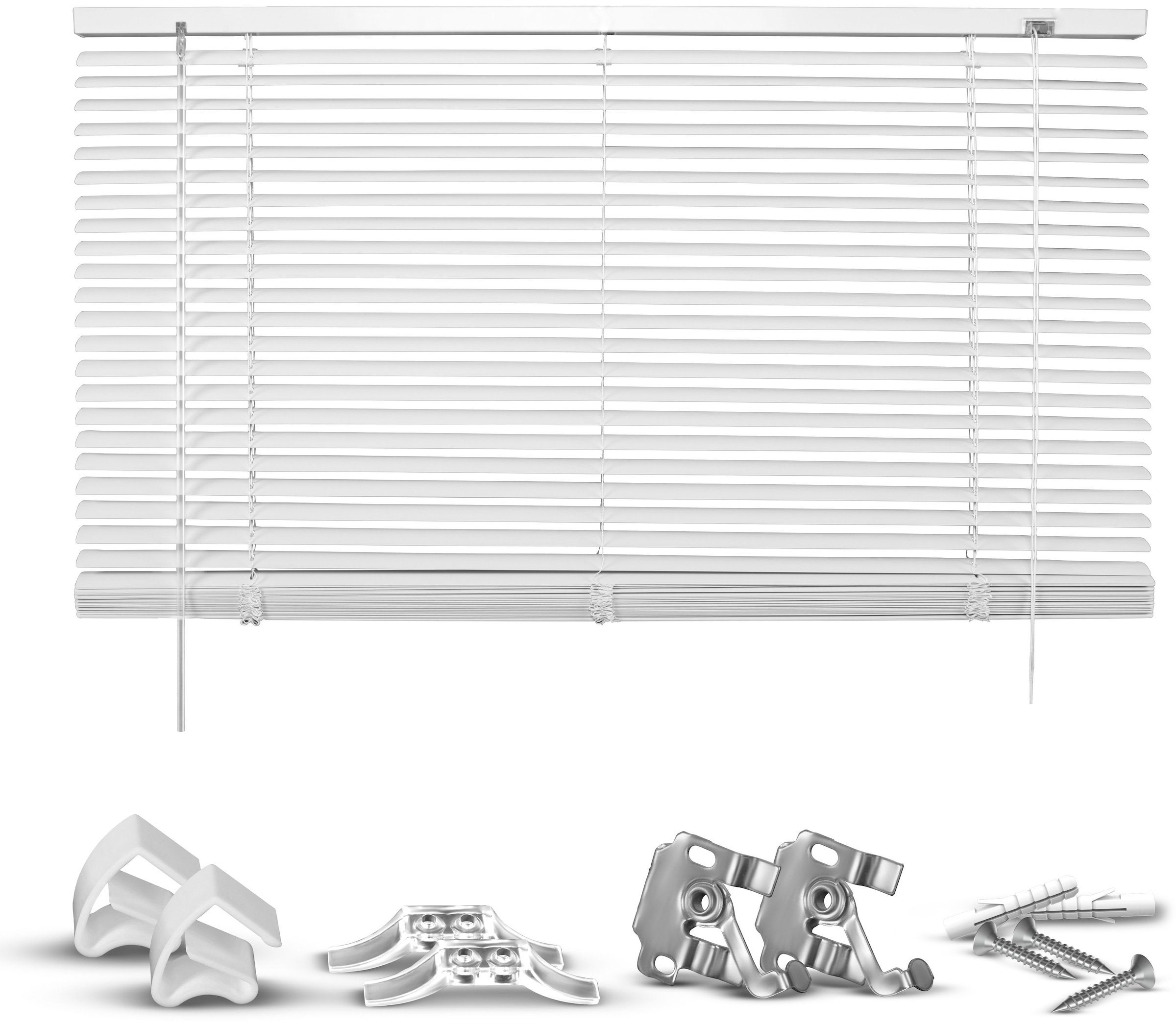 Jalousie »Matti«, (1 St.), Klemmfix-Jalousie aus Aluminium