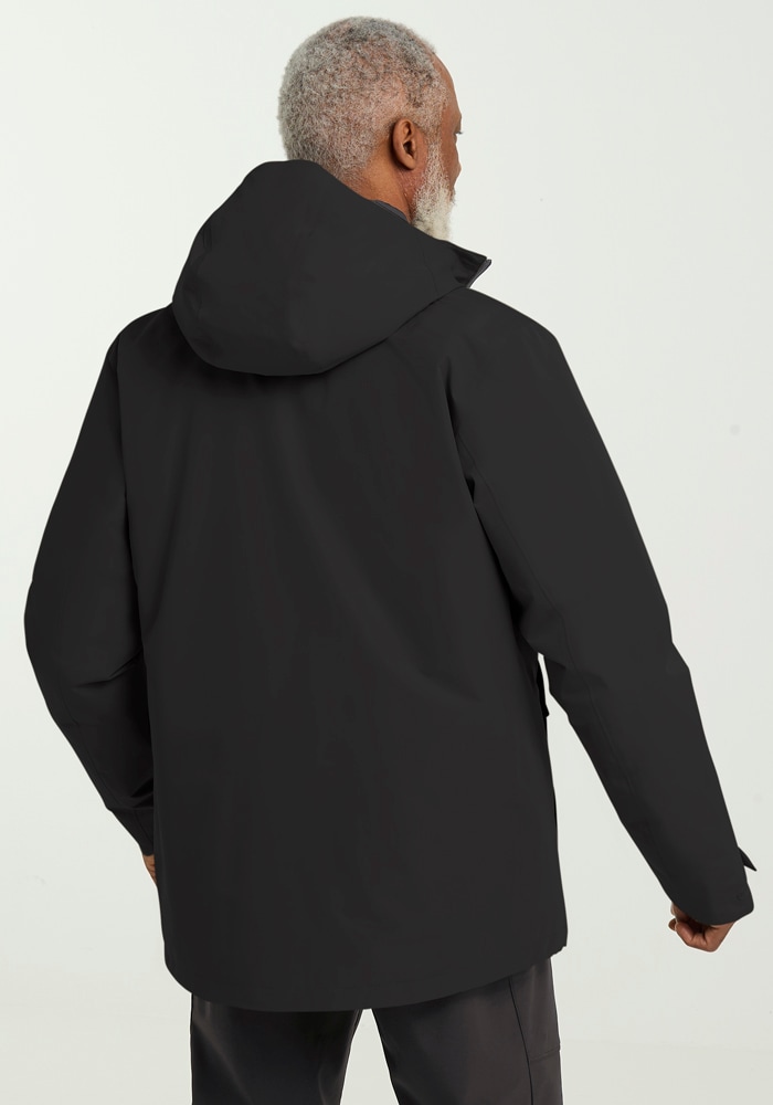 Jack Wolfskin 3-in-1-Funktionsjacke "ICECAPE 3IN1 DOWN JKT M RDS" mitKapuze günstig online kaufen