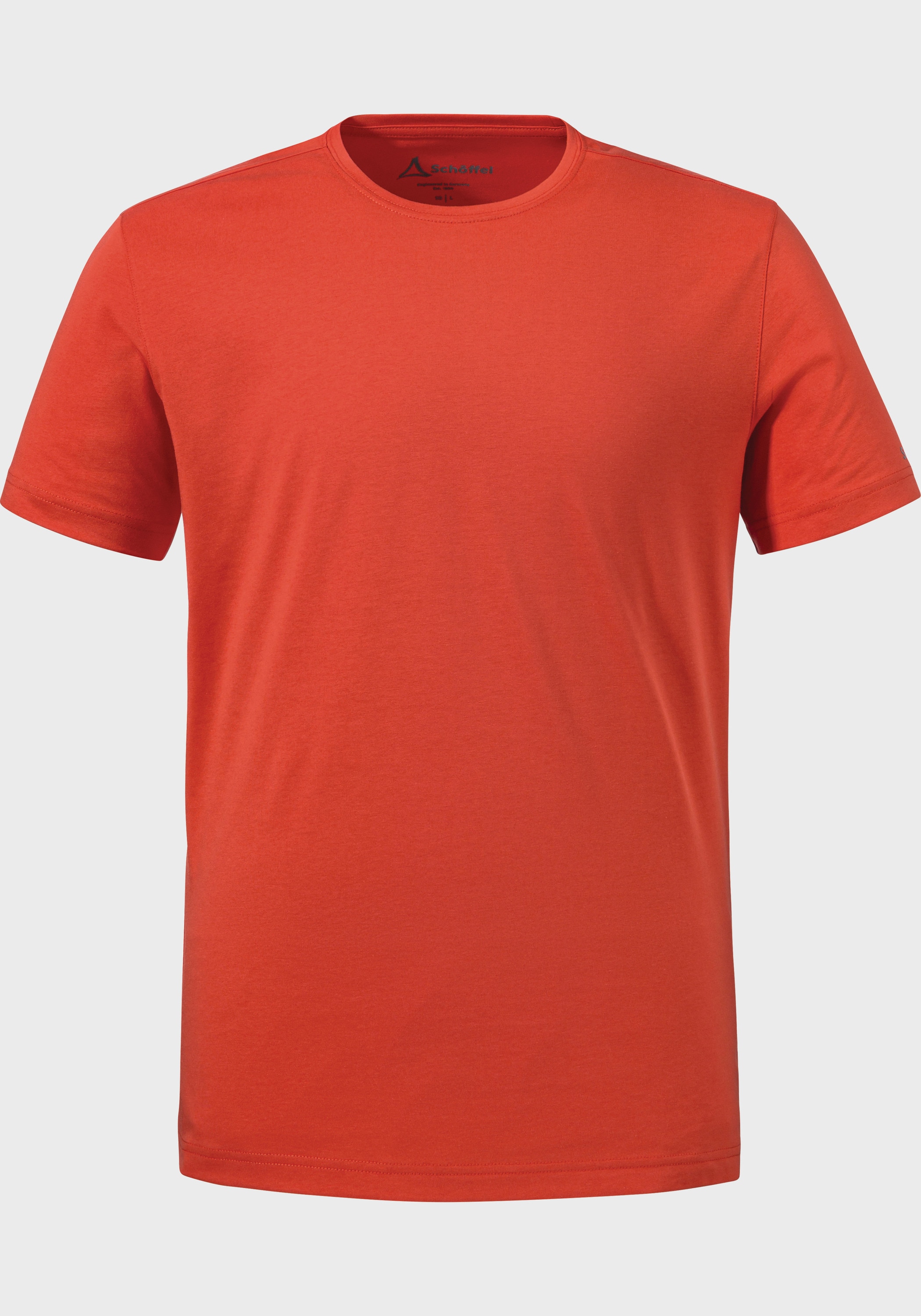 SCHÖFFEL Herren Funktionsshirt "T Shirt Buchberg M", orange, Gr. 56, Oberstoff: 60% Baumwolle, 40% Polyester, Shirts