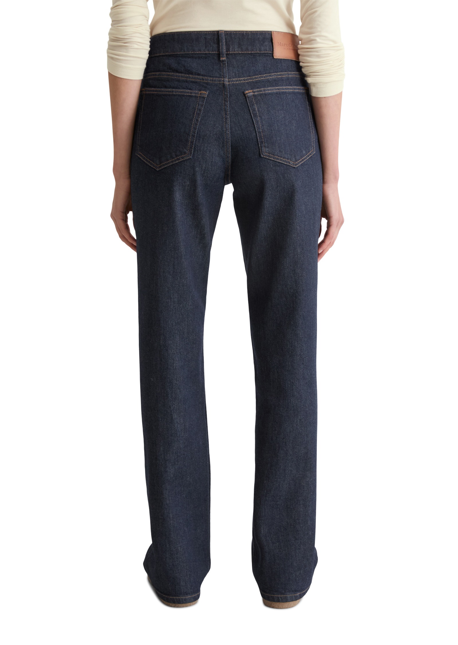 Thumbnail - Marc OPolo Schlagjeans "aus Organic-Cotton-Mix-Stretch"