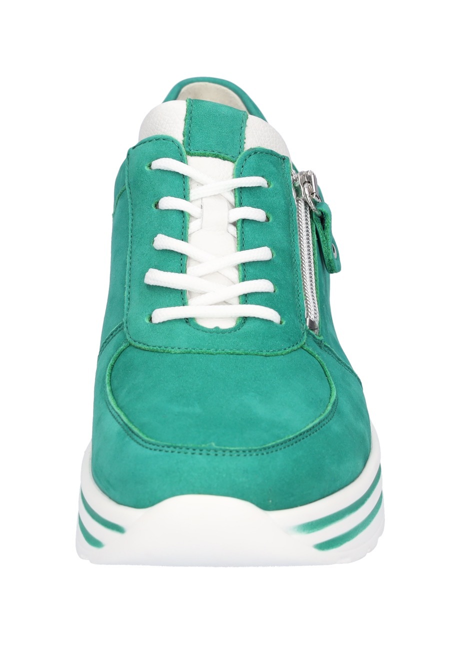 Thumbnail - Waldläufer Plateausneaker "H-LANA", Schnürer, Halbschuh, Komfortschuh, Reißverschluss, H-Weite