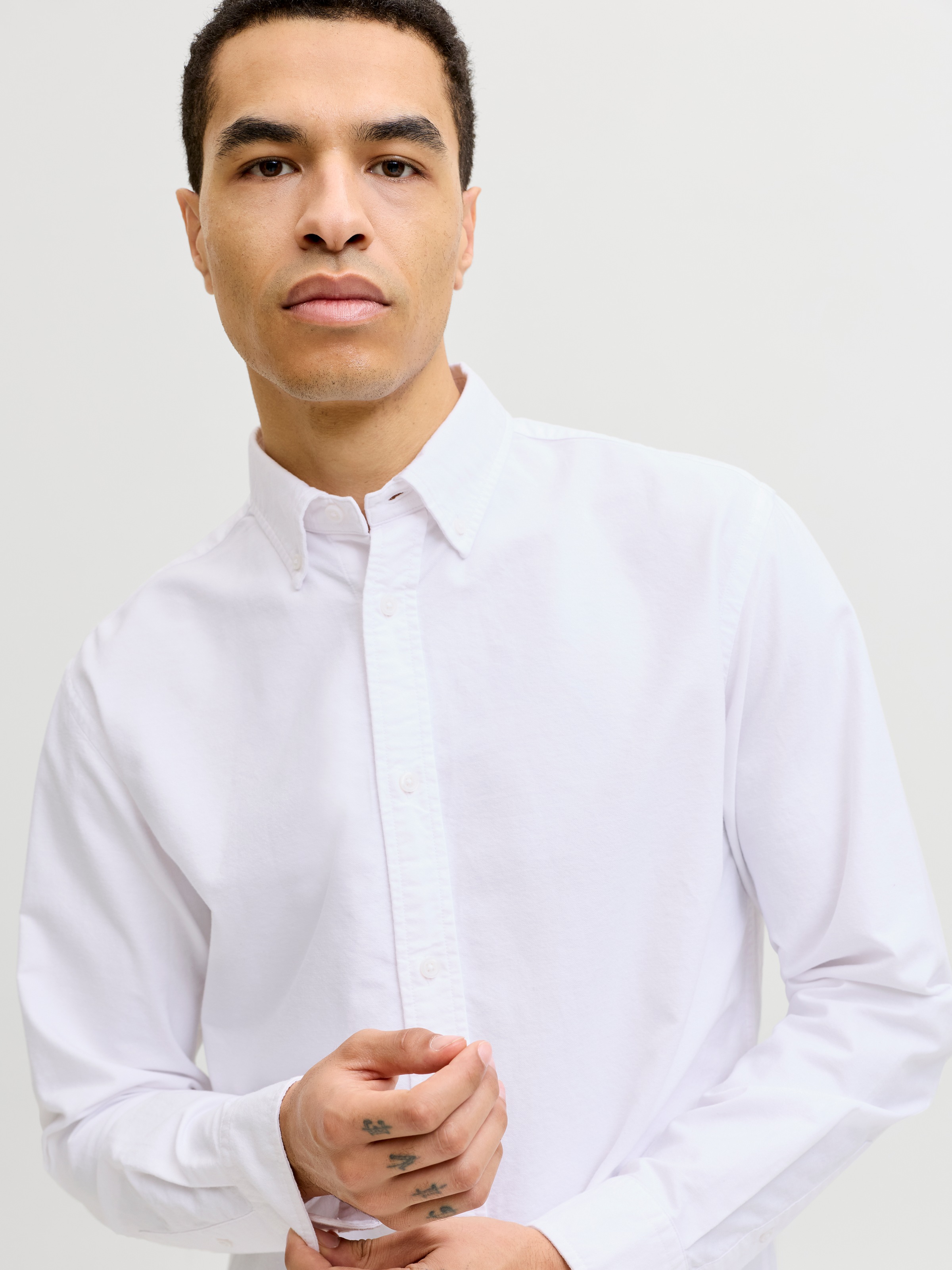 Jack & Jones Langarmhemd "JPRBLUHARVEY OXFORD L/S SHIRT SN" Baumwolle, regu günstig online kaufen